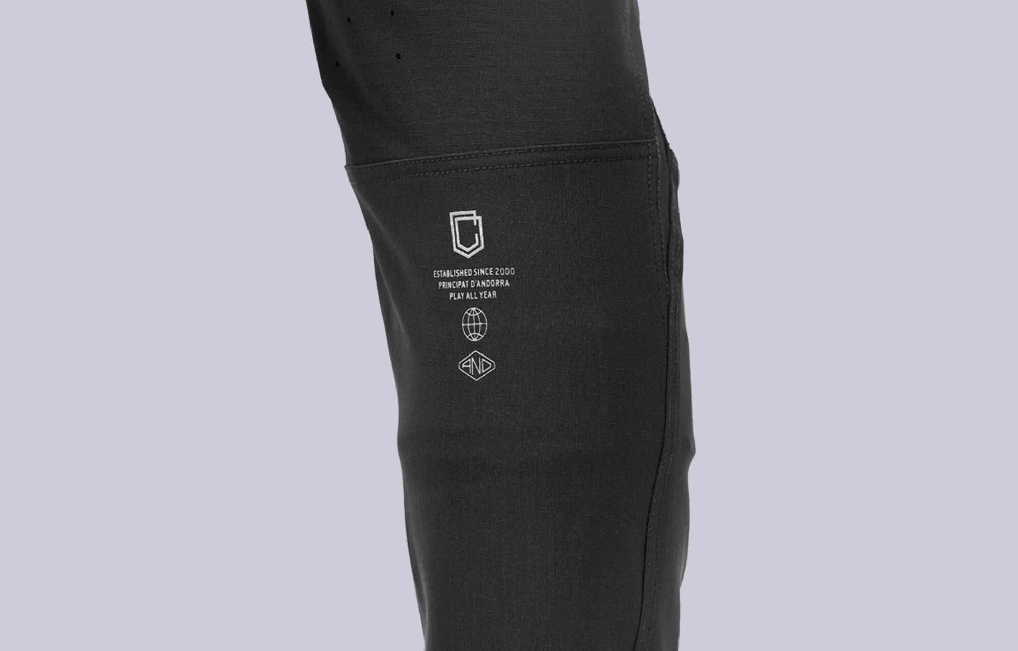 PANTALON HARDTECH COMMENCAL BLACK image large number 5