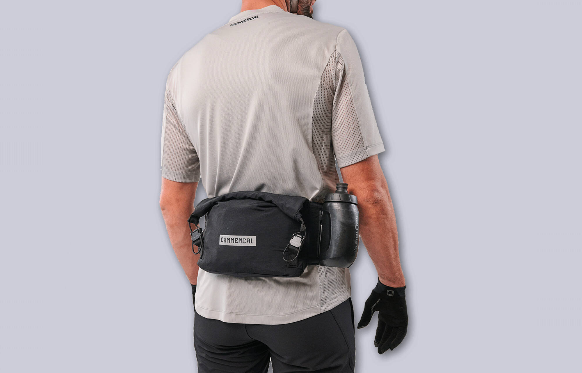 HIP PACK LIGHTECH COMMENCAL BLACK 3L image large number 5