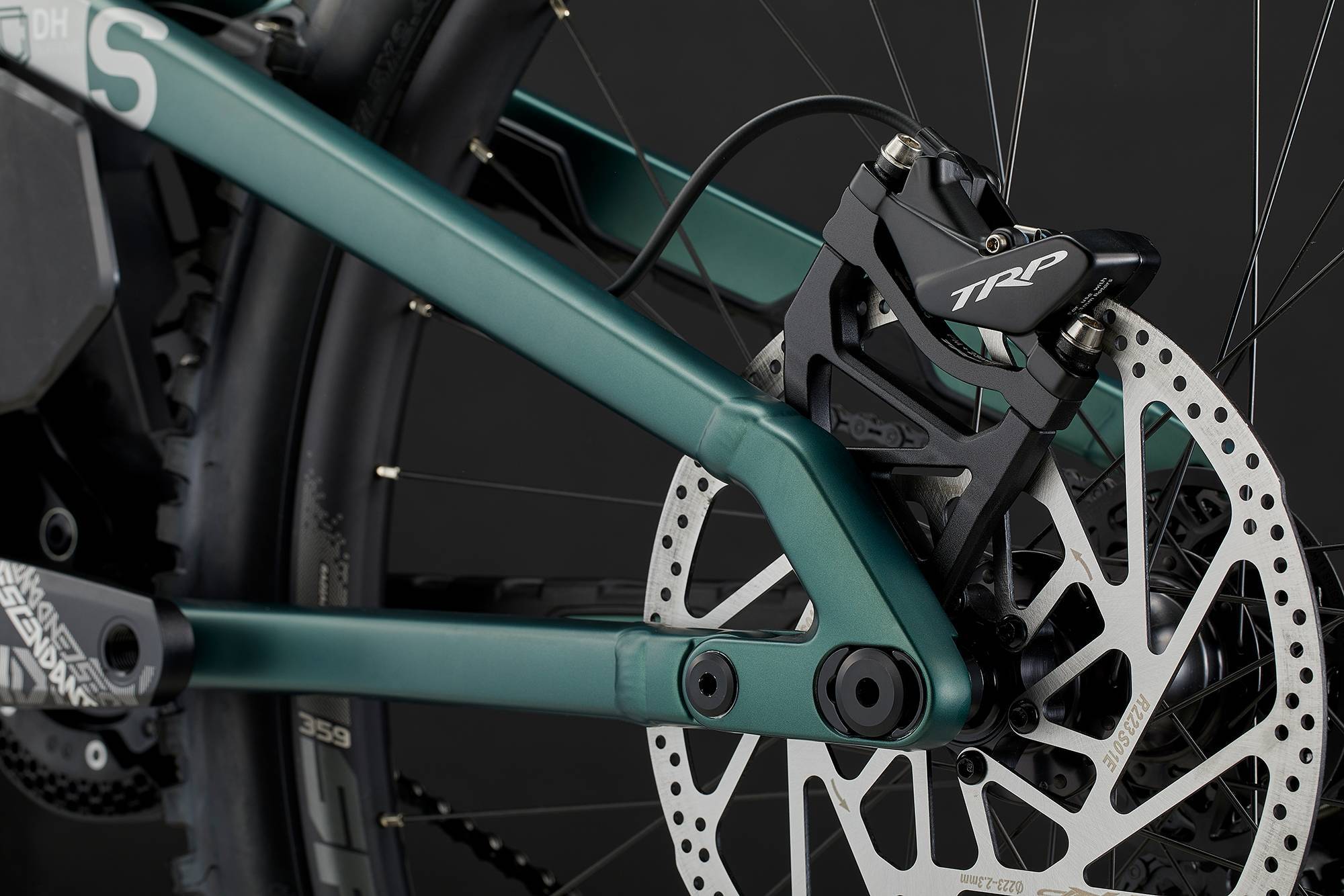 COMMENCAL SUPREME DH V5 RIDE METALLIC GREEN image large number 7