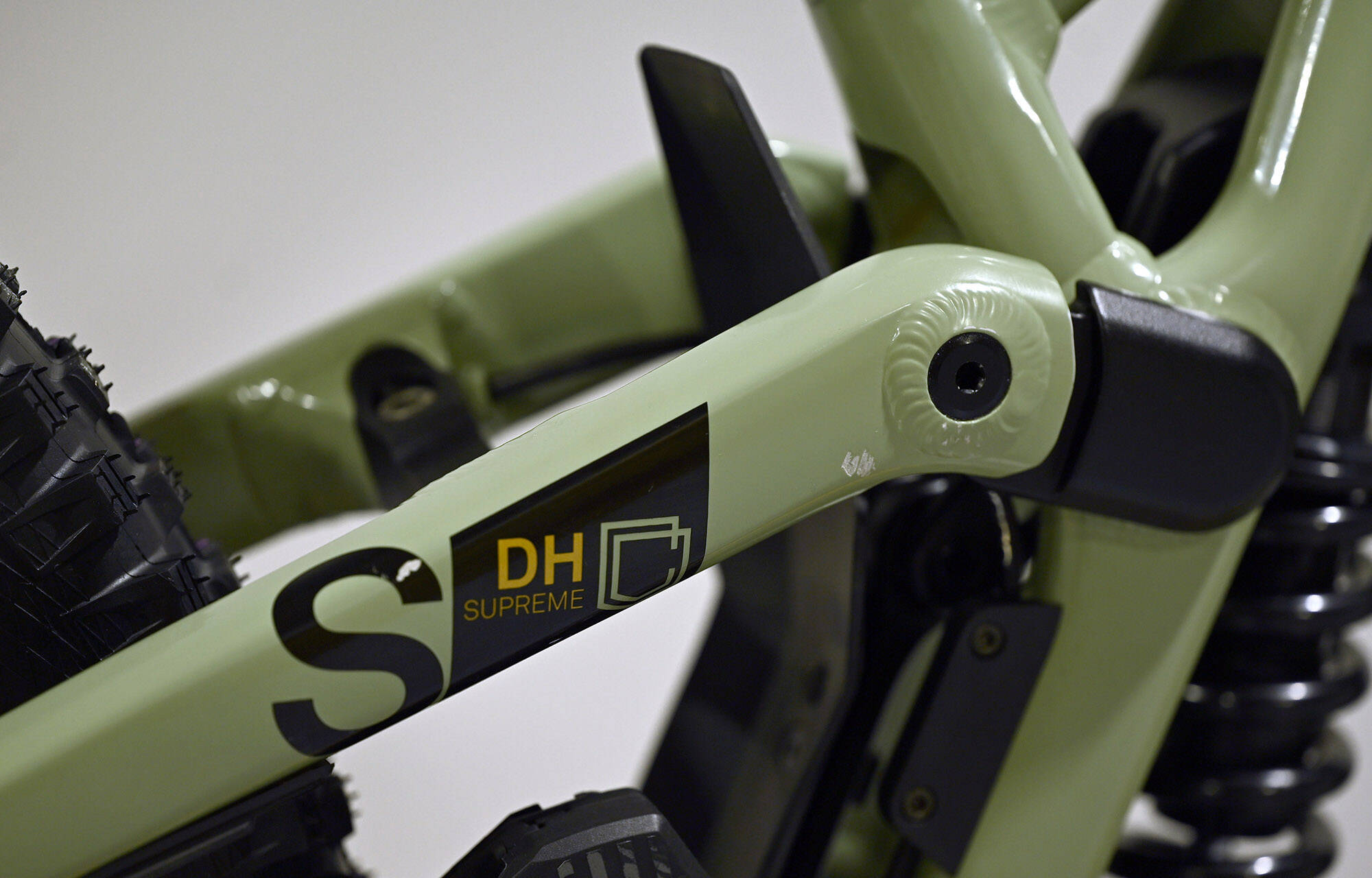 COMMENCAL SUPREME DH V5 ESSENTIAL HERITAGE GREEN - M (22150802) image large number 12