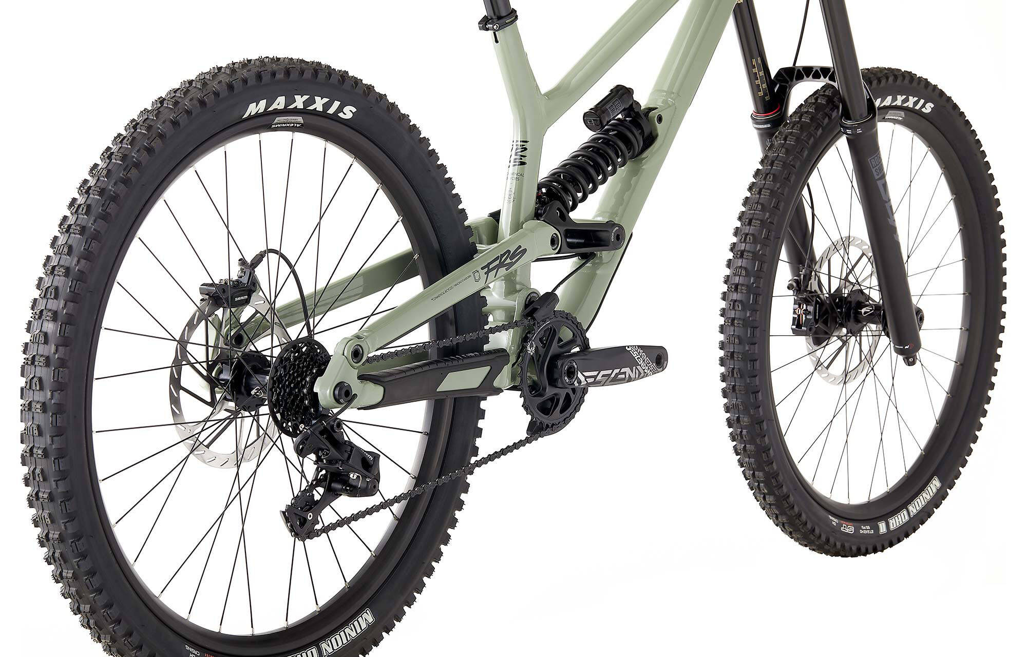 COMMENCAL FRS RIDE HERITAGE GREEN image large number 1