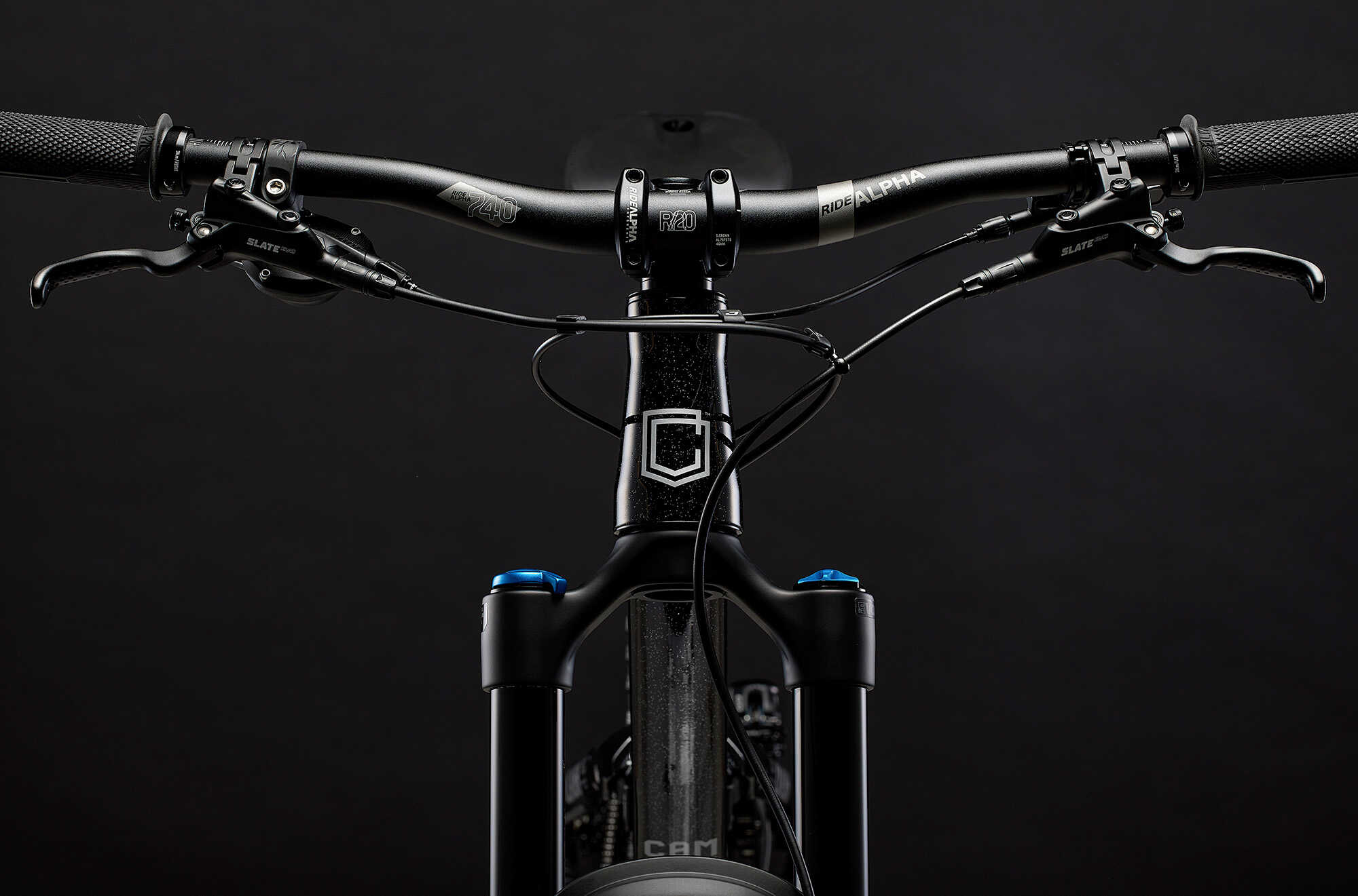 COMMENCAL CLASH XS GLITTERY BLACK image large number 4