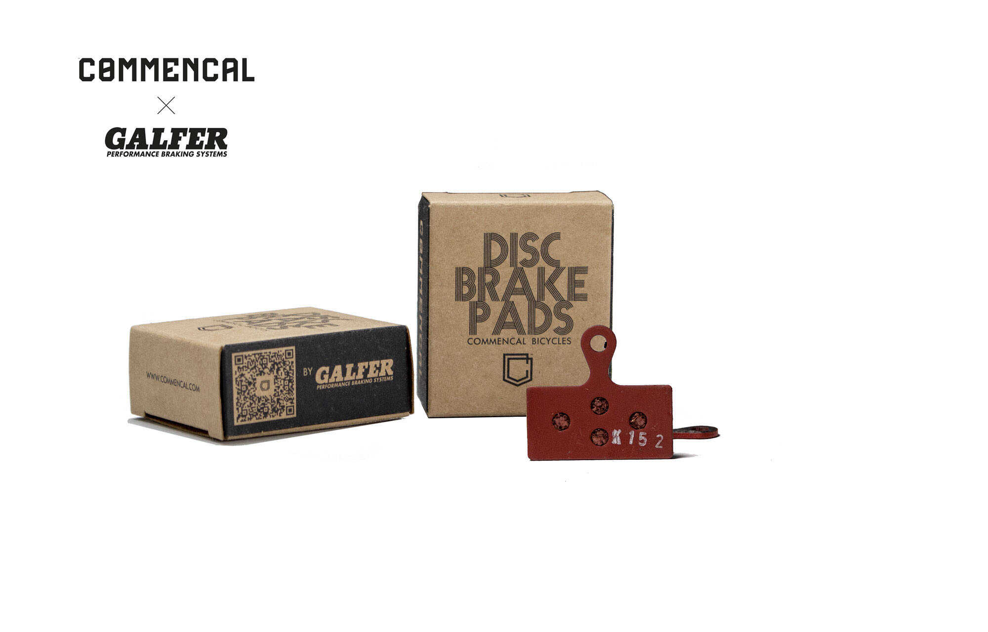 GALFER X COMMENCAL PRO BREMSBEL&Auml;GE - SHIM XTR / XT M8100 / SLX M675 image cover number 0