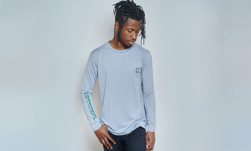 COMMENCAL SOFTECH LONG SLEEVE JERSEY GREY