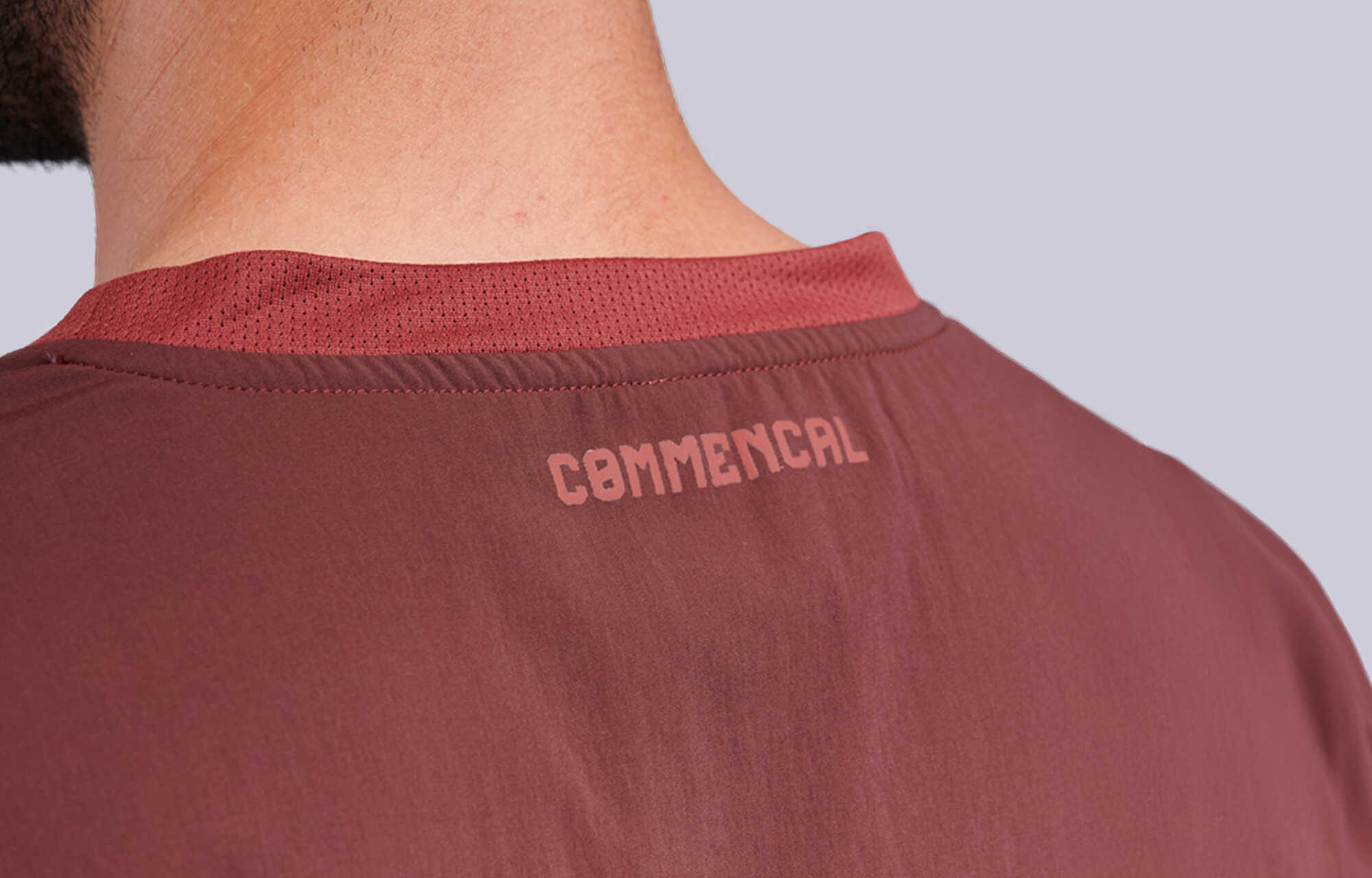 MAGLIA COMMENCAL HARDTECH MANICHE LUNGHE BITONES RED DIRT image large number 1