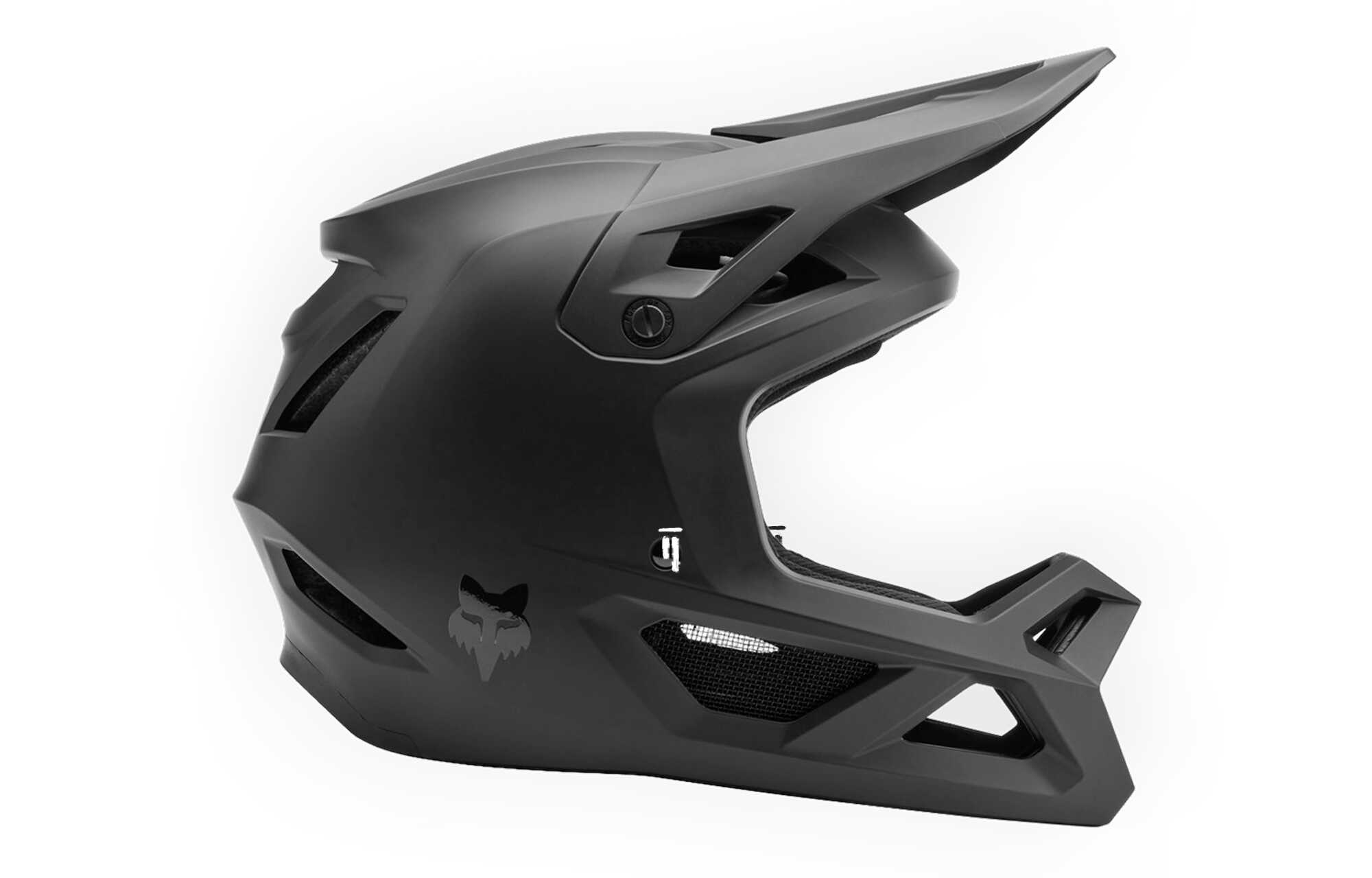 CASCO FOX RAMPAGE NERO OPACO CE/CPSC image large number 0