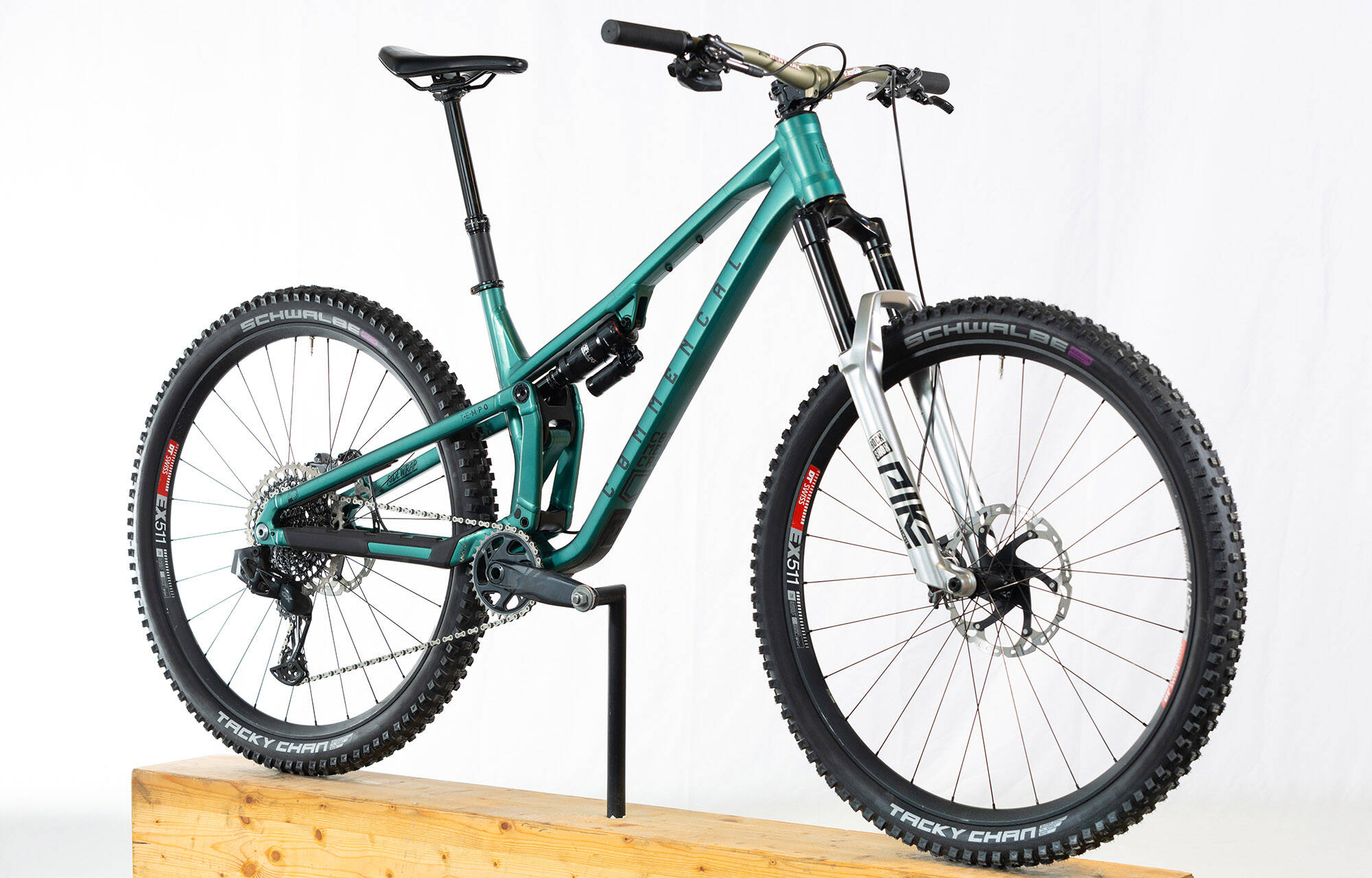 COMMENCAL TEMPO RACE METALLIC GREEN ALC - M (22TEMPOALC1M) image large number 2