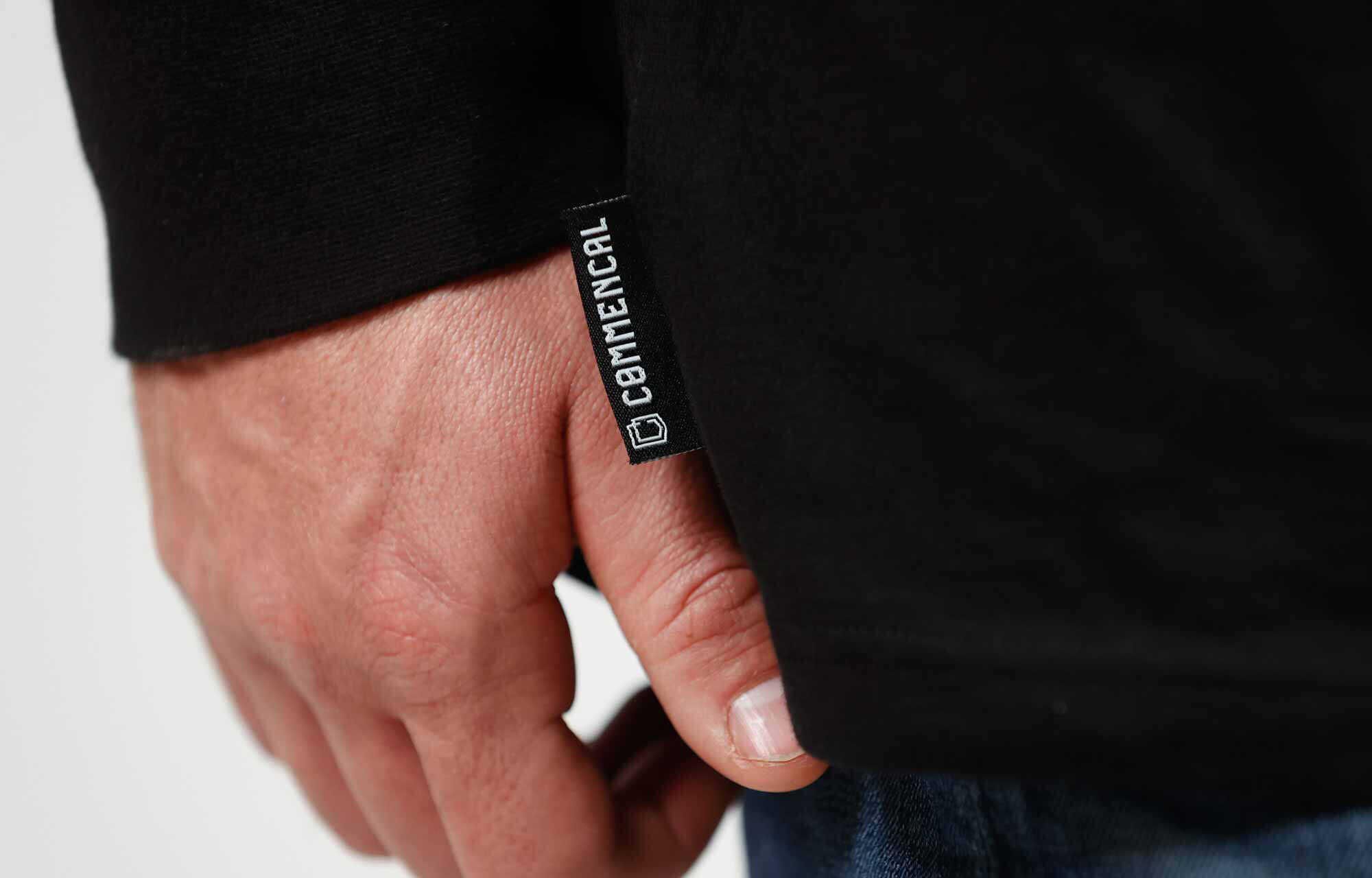 COMMENCAL LANGARM T-SHIRT CORPORATE BLACK image large number 4