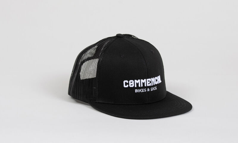 COMMENCAL KIDS CORPORATE TRUCKER CAP BLACK