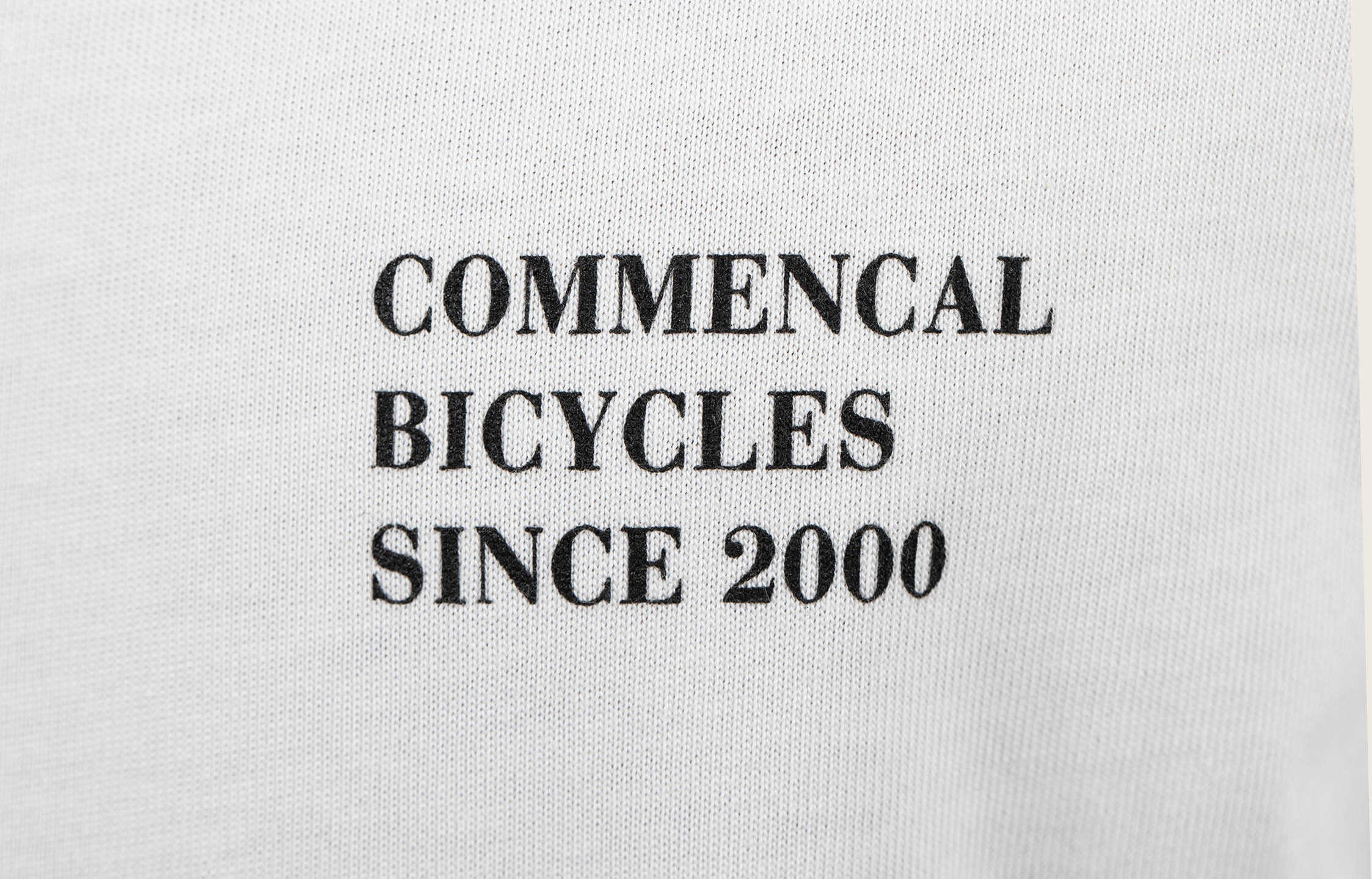 CAMISETA WOMEN COMMENCAL ECRU image large number 1