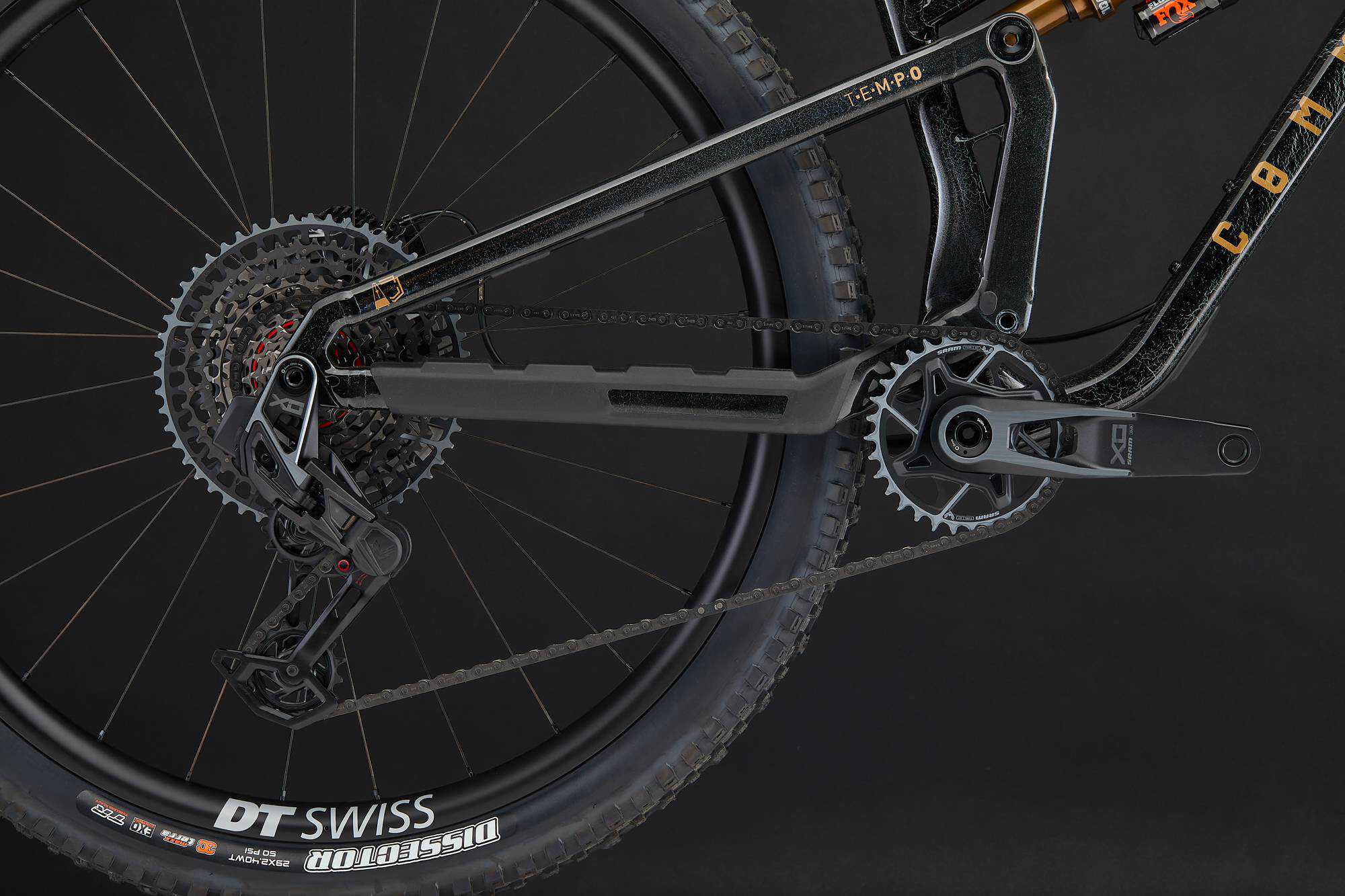 COMMENCAL T.E.M.P.O. T-TYPE CRACKLED BLACK image large number 5