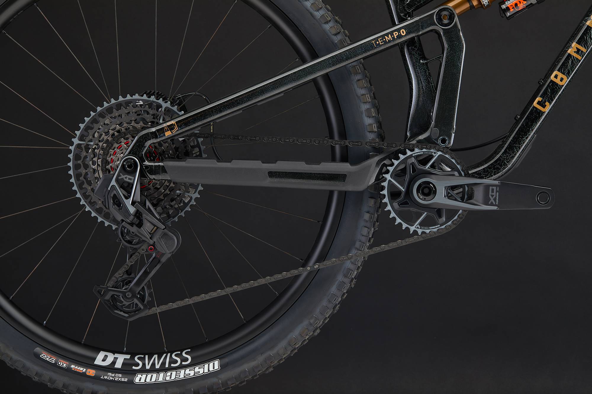 COMMENCAL T.E.M.P.O. T-TYPE CRACKLED BLACK image large number 5