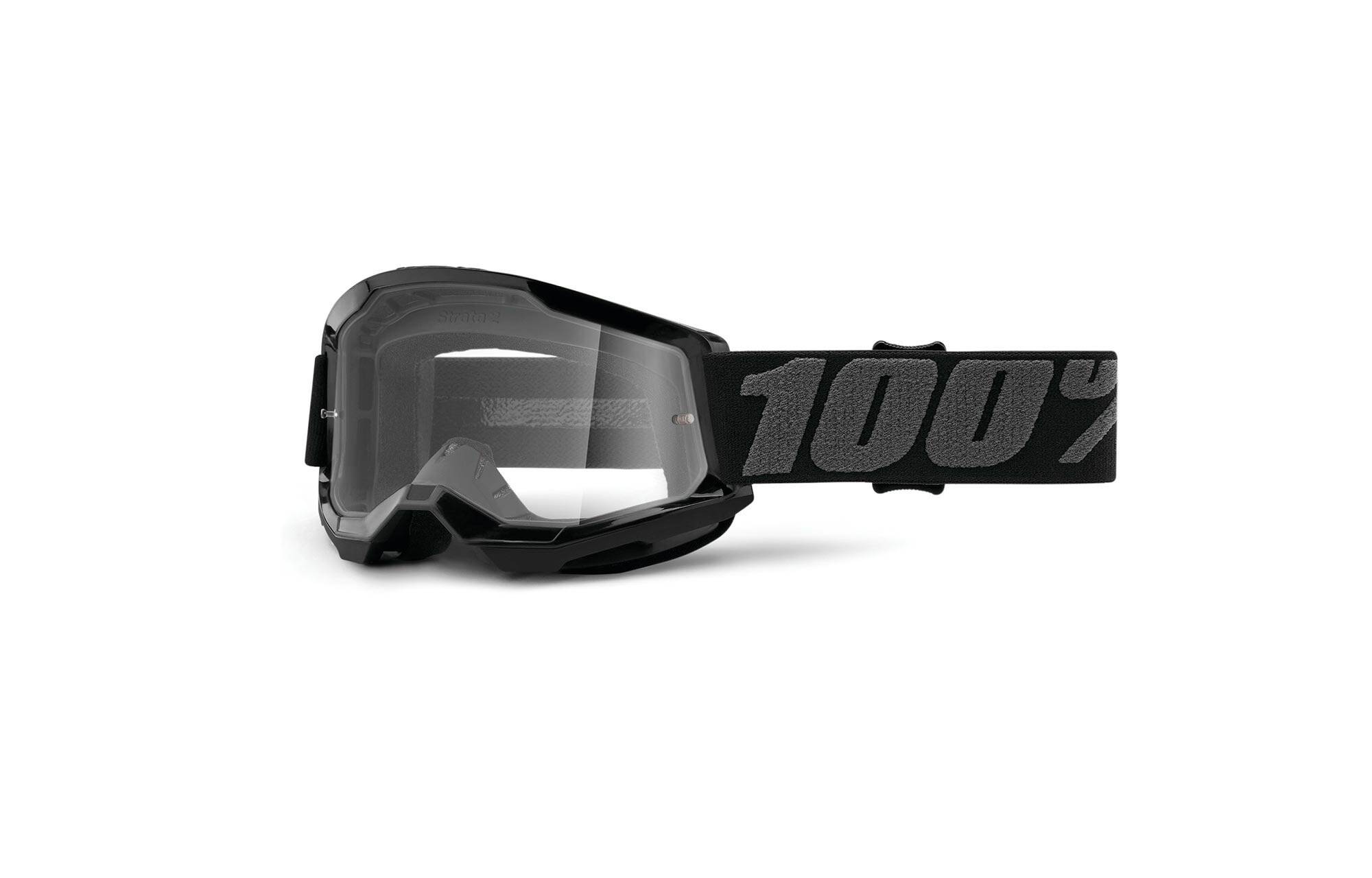 M&Aacute;SCARA 100% KIDS STRATA 2 BLACK - CLEAR LENS image cover number 0