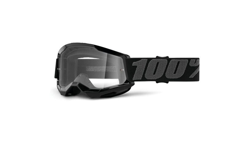 MASQUE 100% KIDS STRATA 2 BLACK - CLEAR LENS