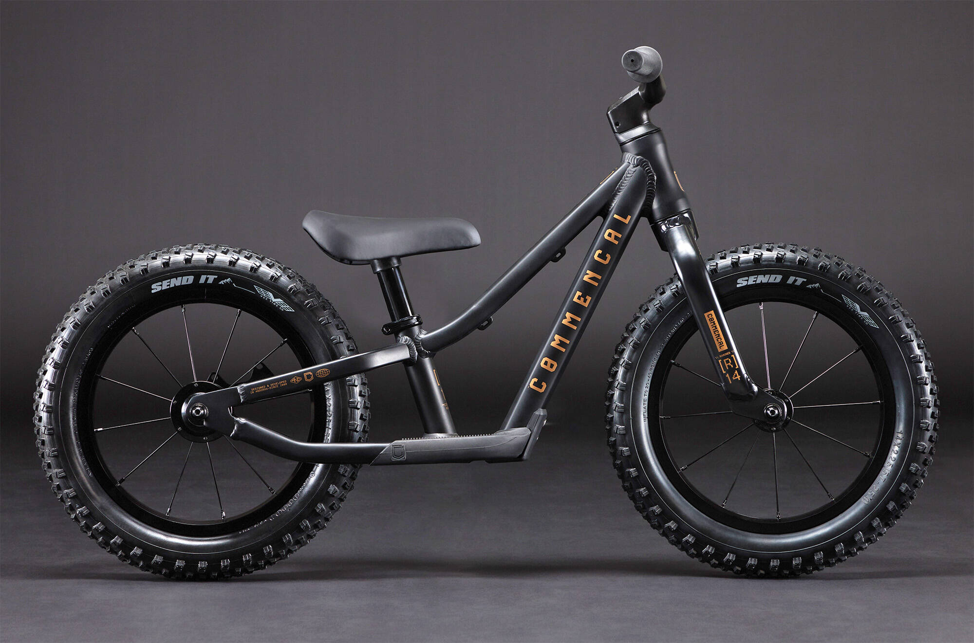 COMMENCAL RAMONES 14 PUSH BIKE BLACK 2026 image large number 0