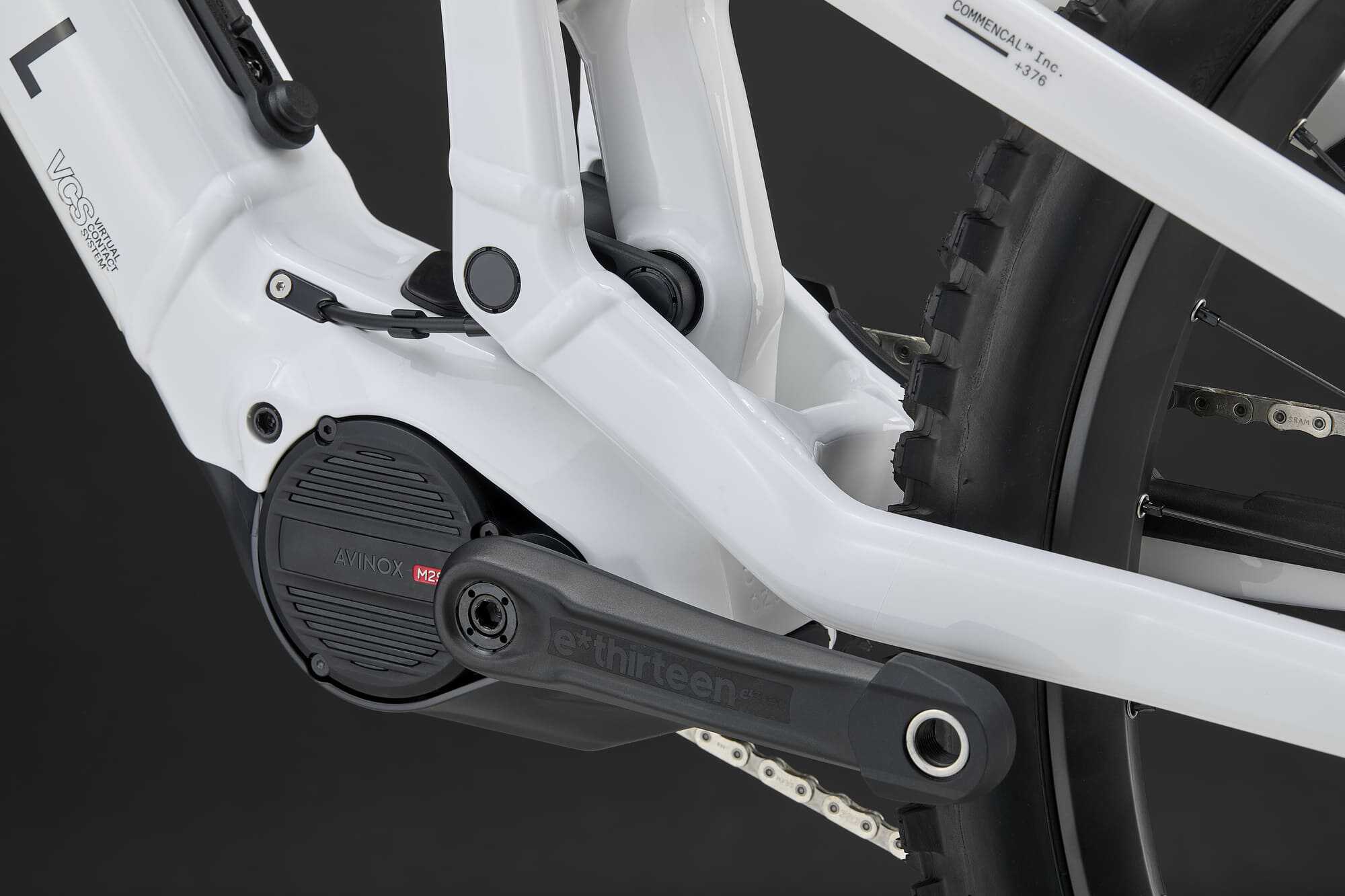 COMMENCAL META POWER SX AVINOX ROCKSHOX PURE WHITE 2027 image large number 8
