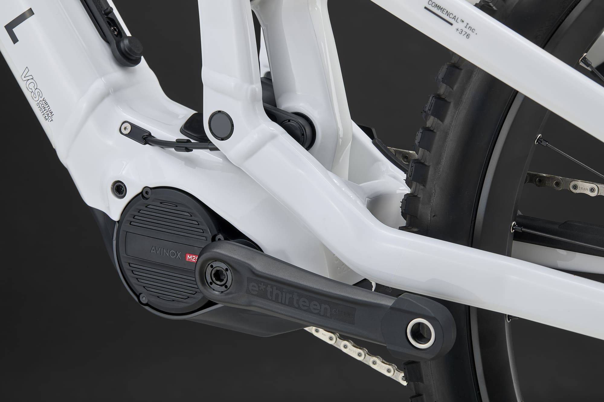 COMMENCAL META POWER SX AVINOX ROCKSHOX PURE WHITE 2027 image large number 8