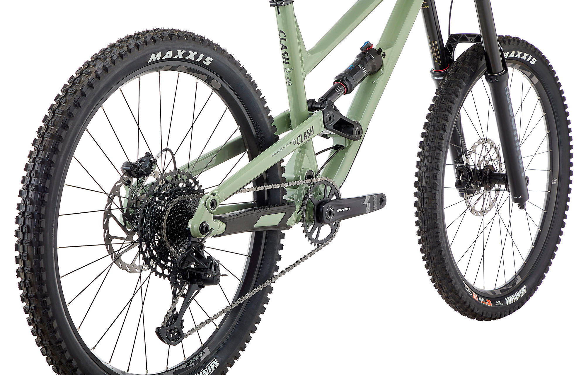 COMMENCAL CLASH ORIGIN HERITAGE GREEN image large number 1
