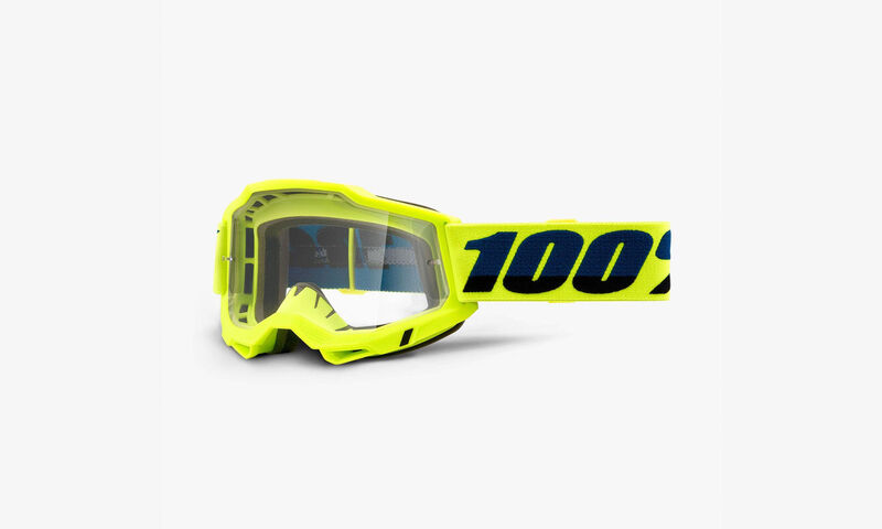100% ACCURI YOUTH GOGGLES YELLOW - CLEAR LENS