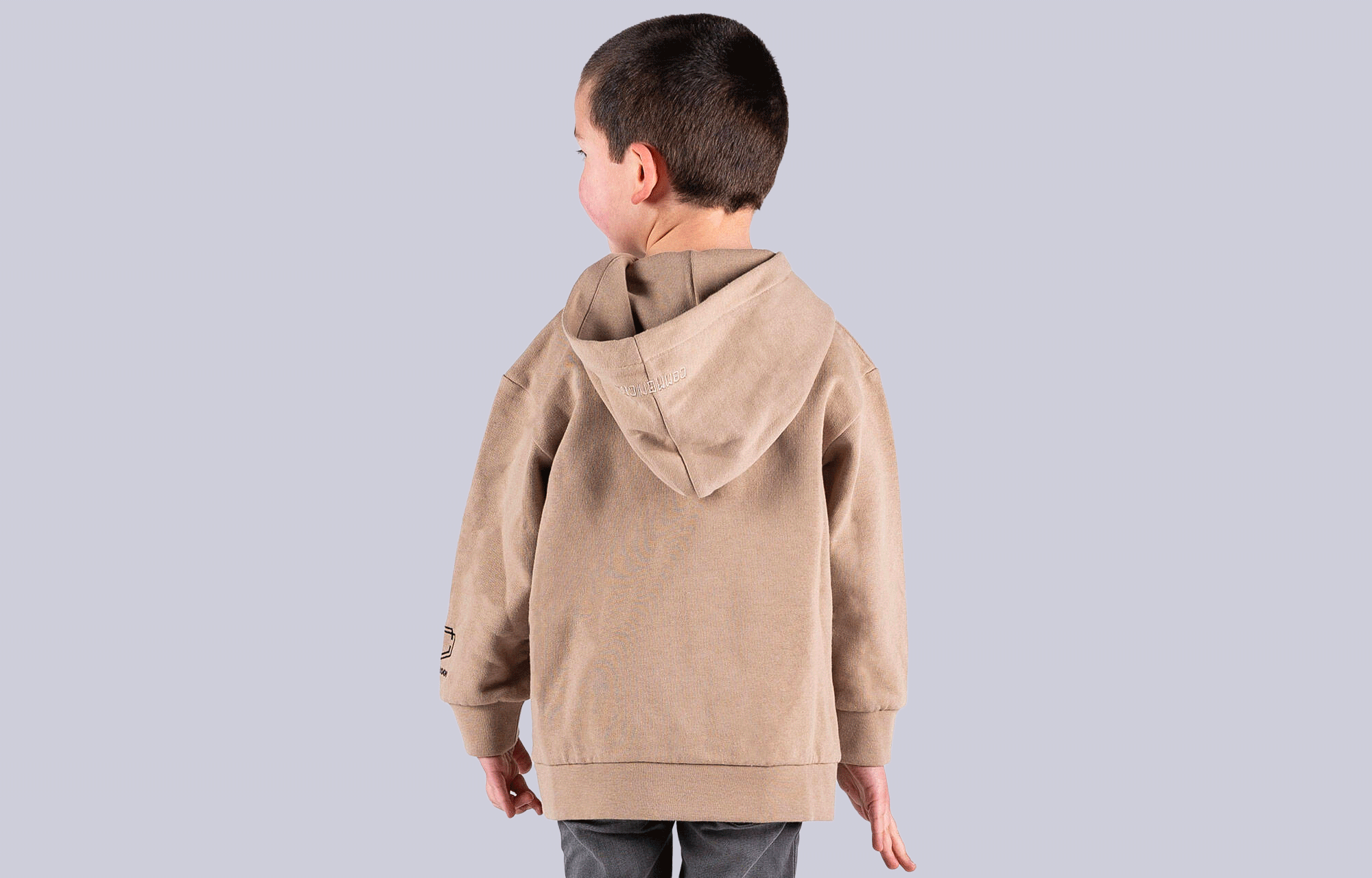 COMMENCAL KIDS ZIPPER HOODIE CORN image large number 0