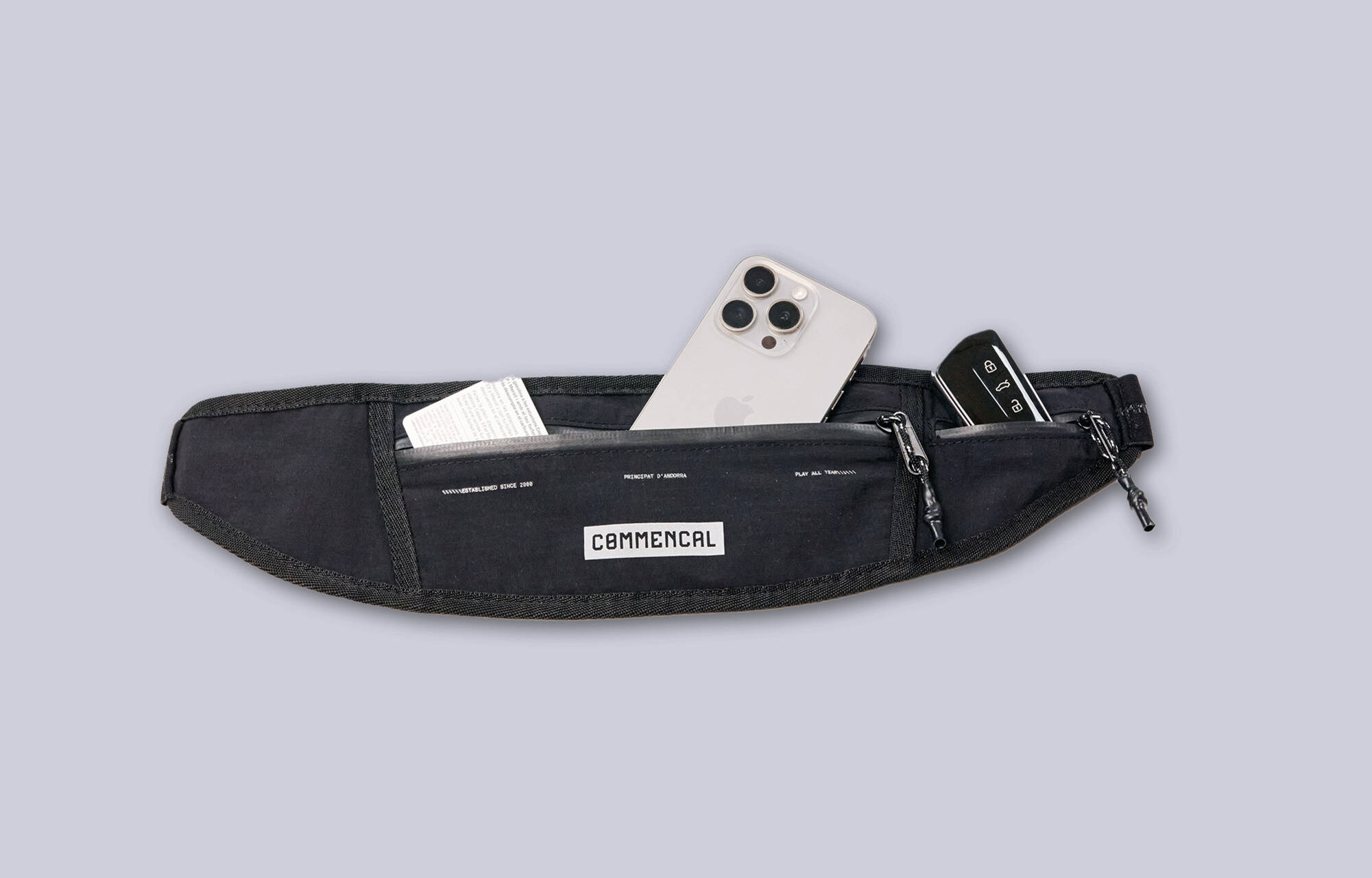 HIP PACK LIGHTECH WATERPROOF COMMENCAL BLACK image large number 0