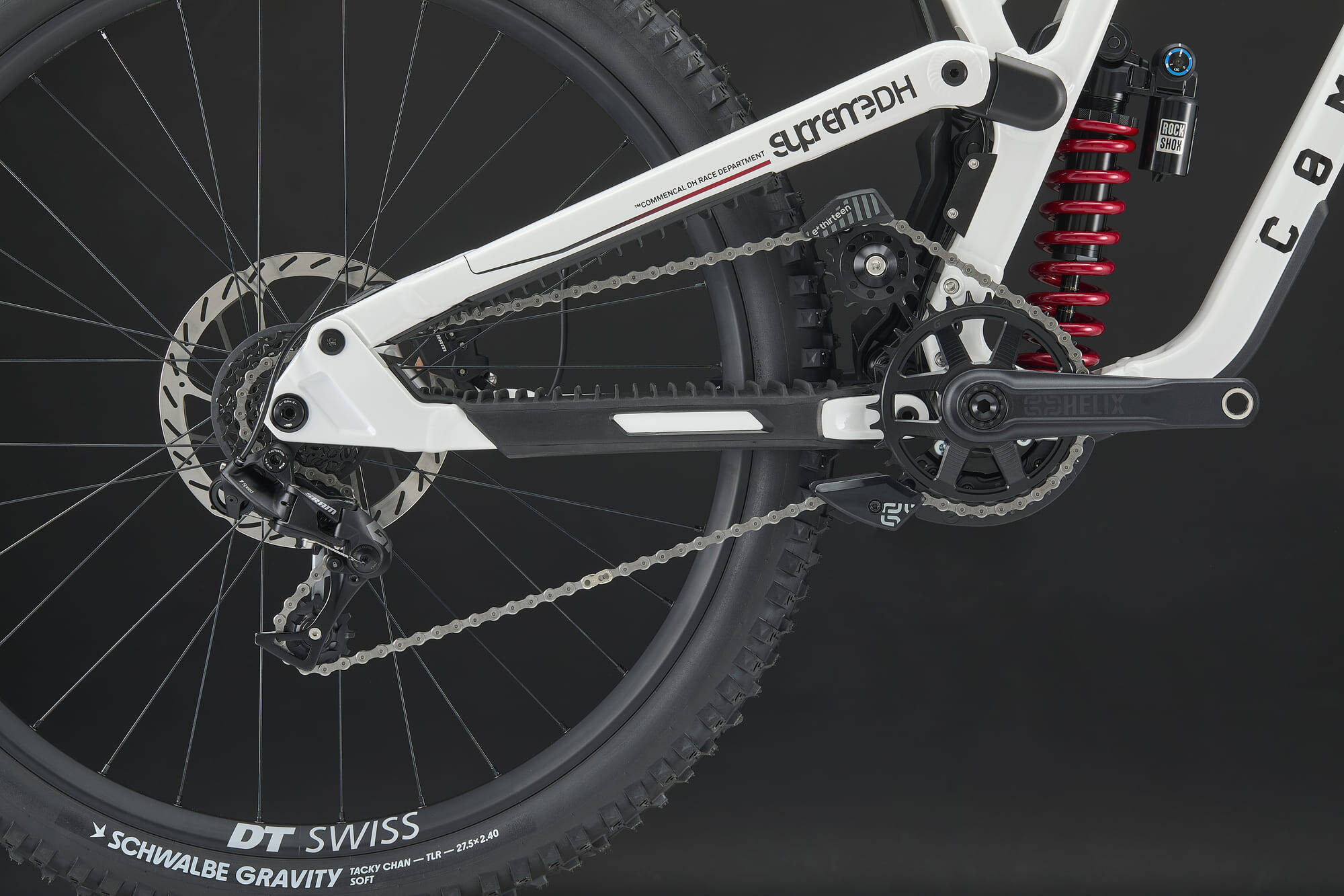 COMMENCAL SUPREME DH XS V5.2 PURE WHITE 2027 image large number 6