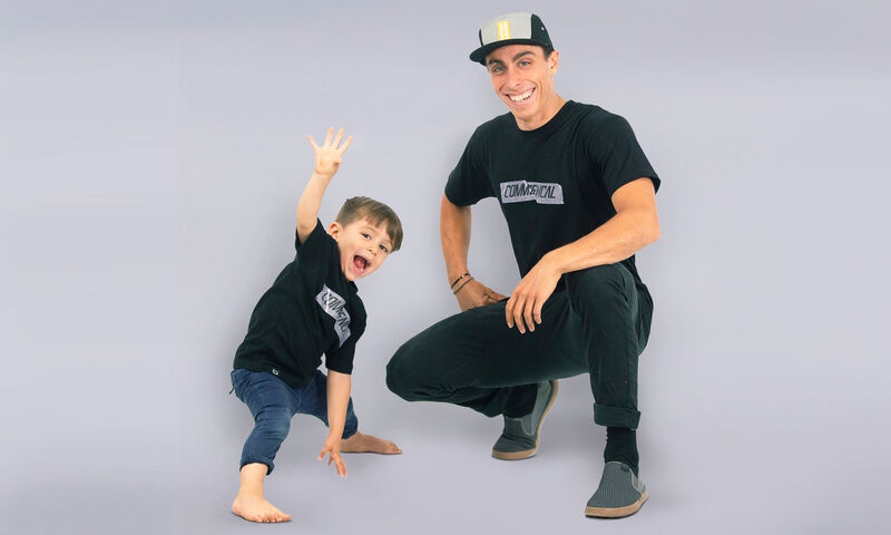 COMMENCAL KIDS T-SHIRT BLACK