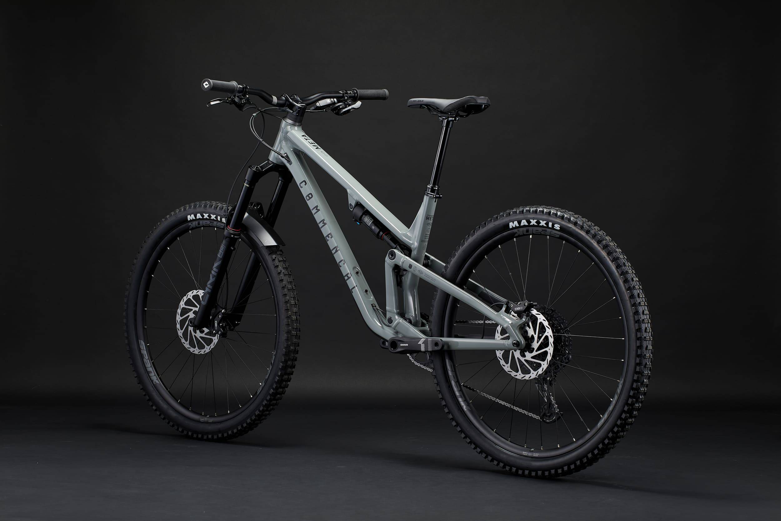 COMMENCAL META V5 RIDE PYRITE GREY image large number 2