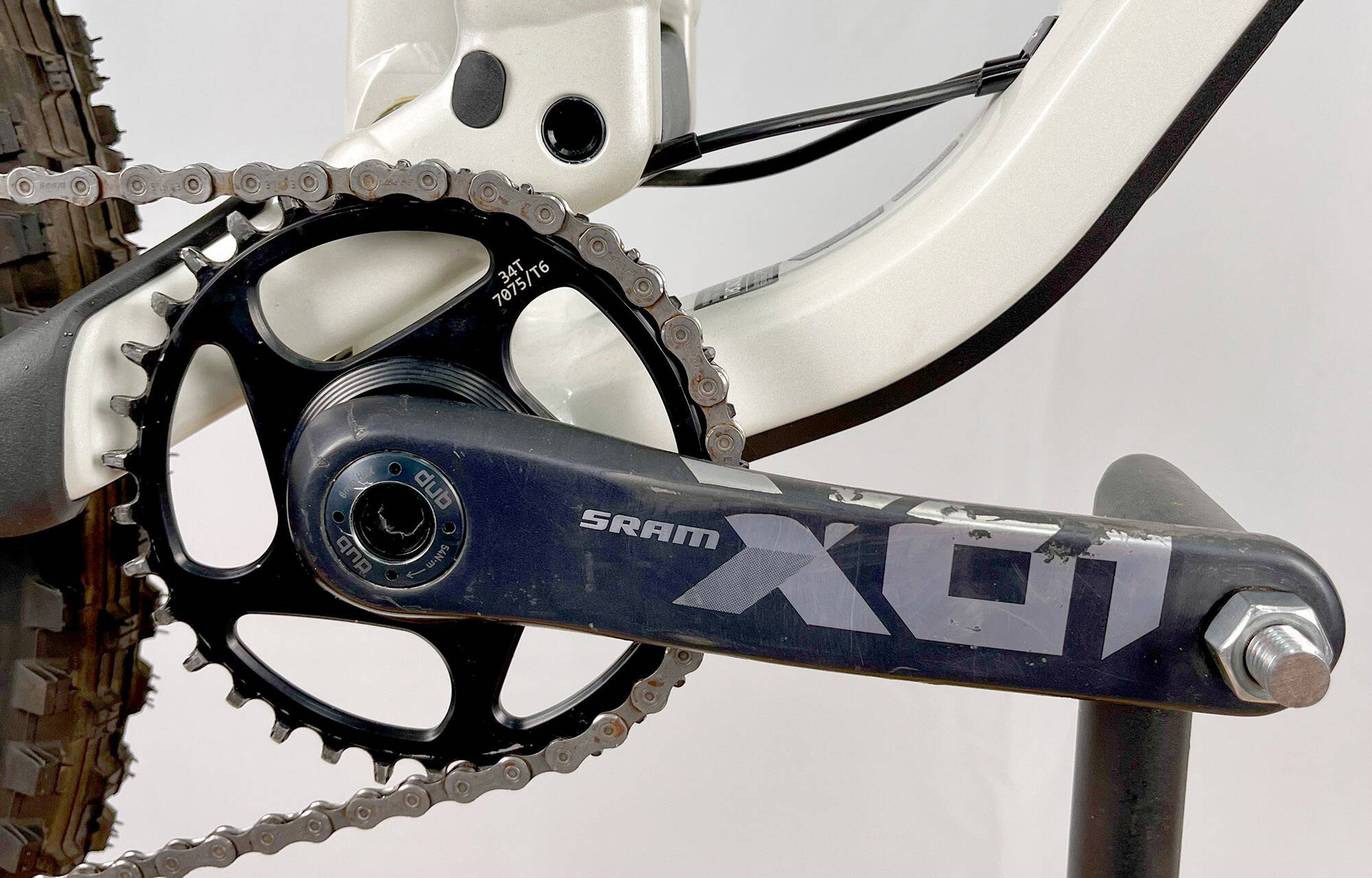 COMMENCAL META SX V5 SIGNATURE CLEAR SILVER ALC - M (22107007) image large number 1