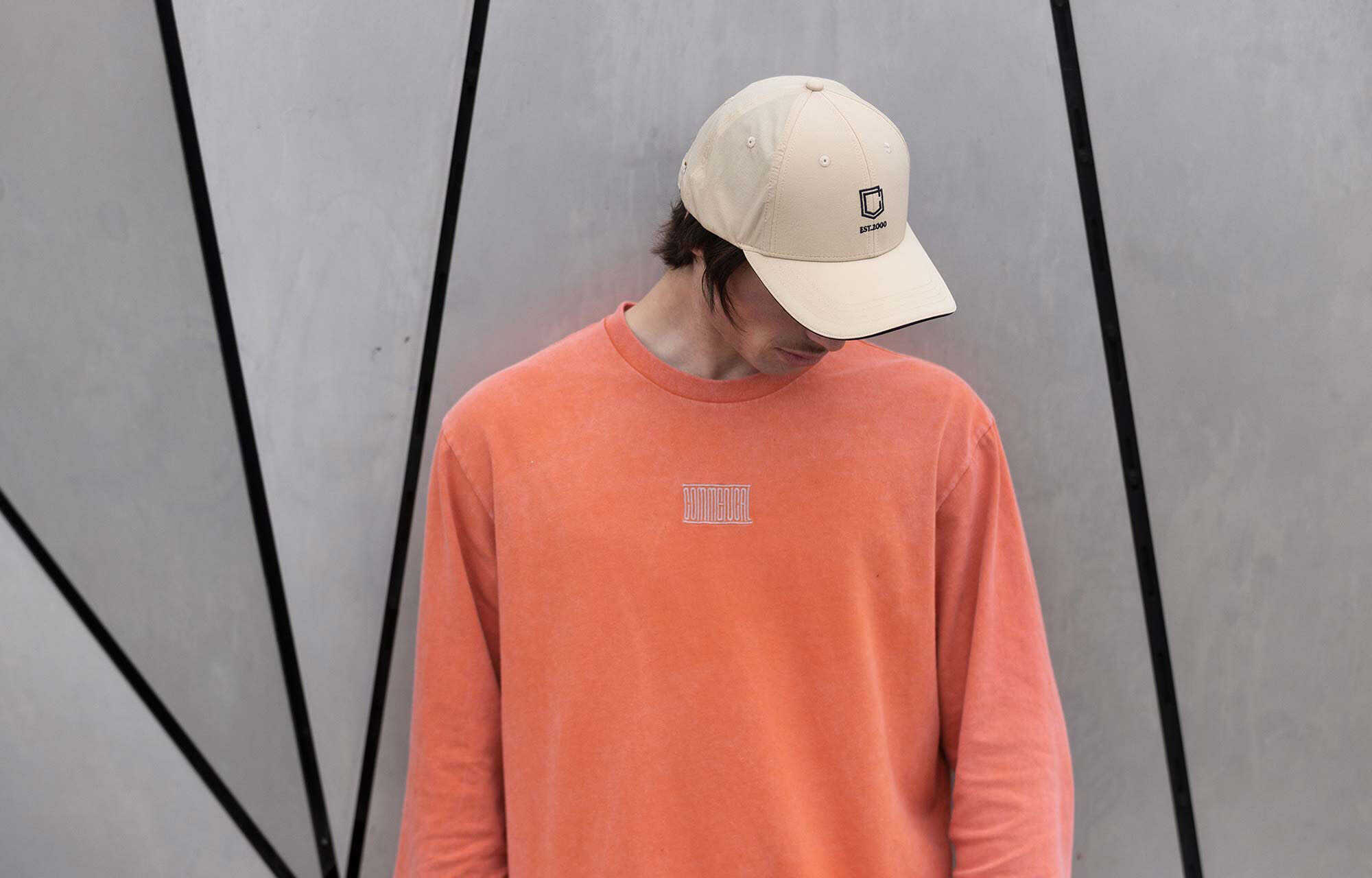 COMMENCAL LANGARM T-SHIRT WASHED TANGERINE image large number 4