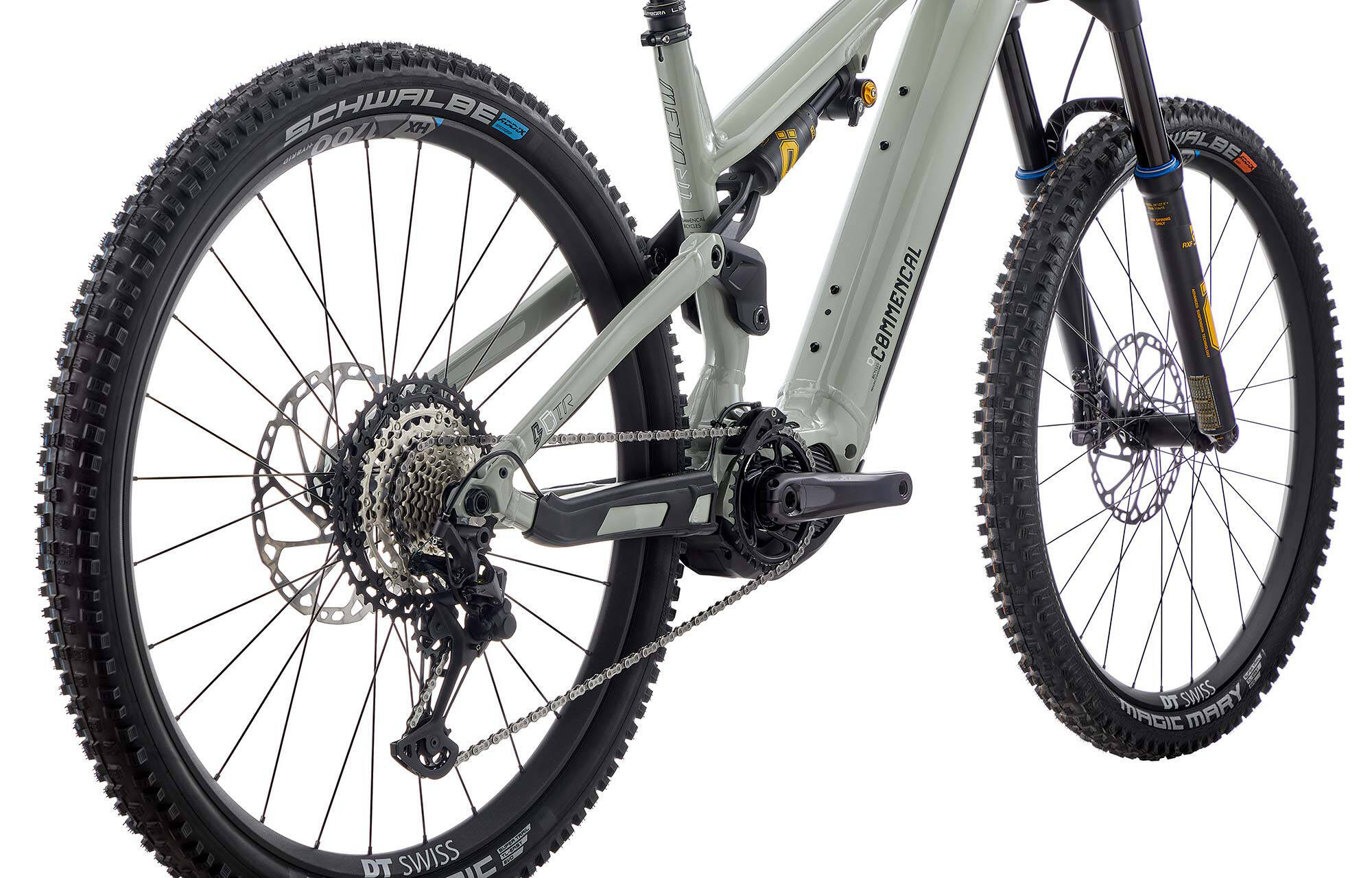 COMMENCAL META POWER TR SHIMANO OHLINS EDITION ASH GREY image large number 1