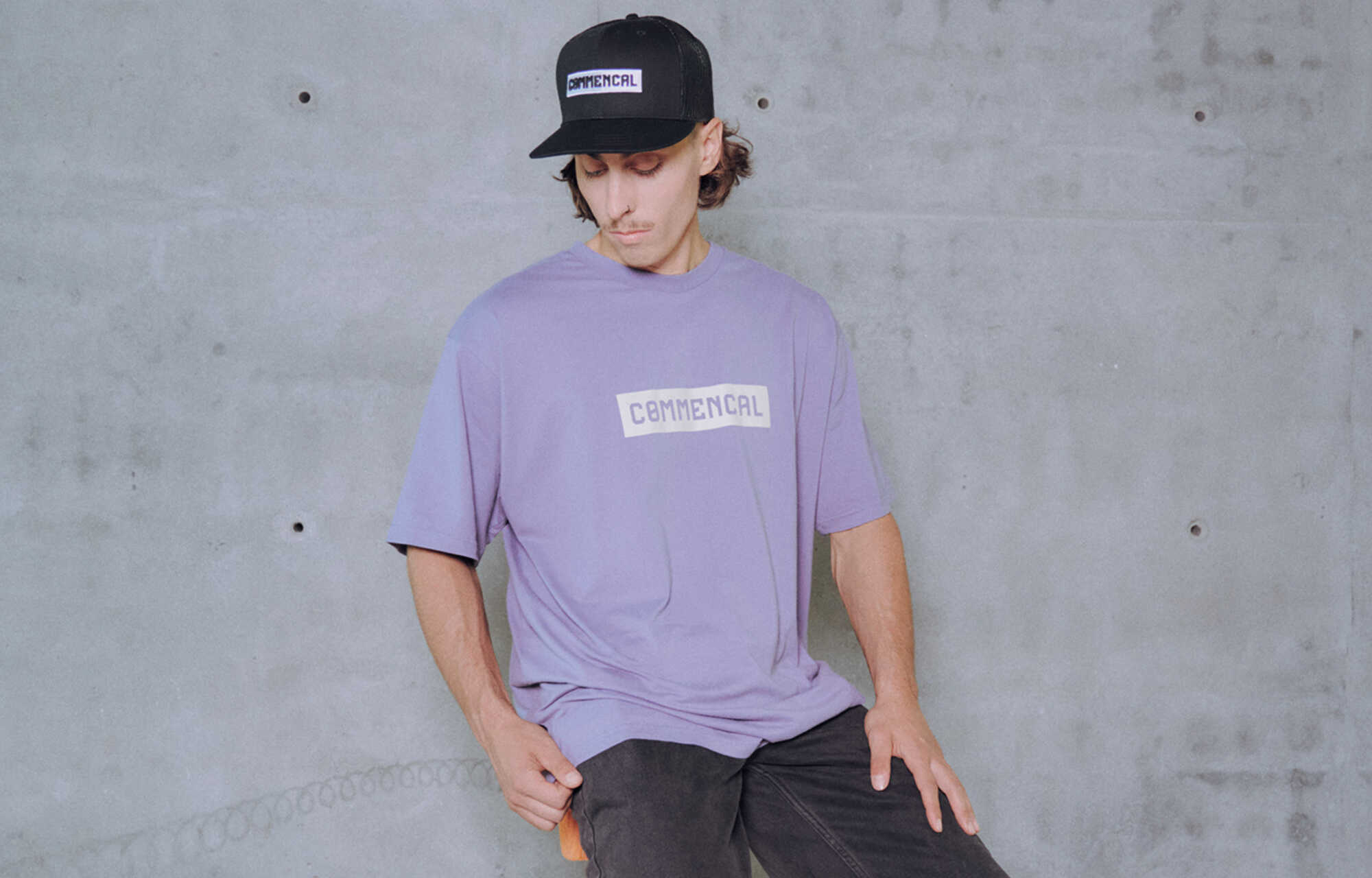 COMMENCAL CORPORATE T-SHIRT GRAPE image large number 2