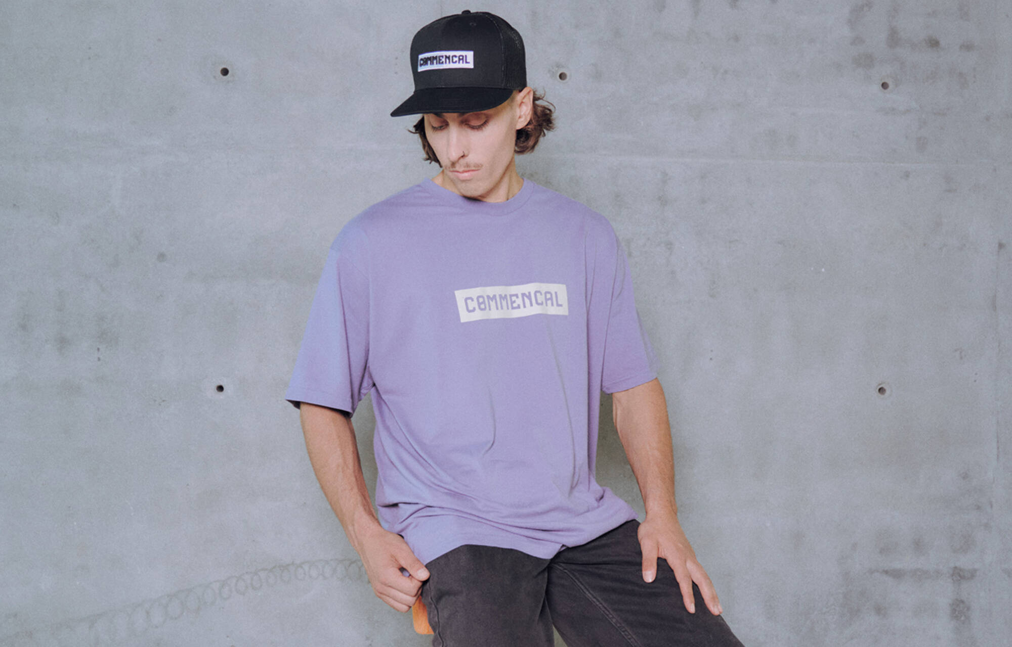 CAMISETA  COMMENCAL CORPORATE GRAPE image large number 2