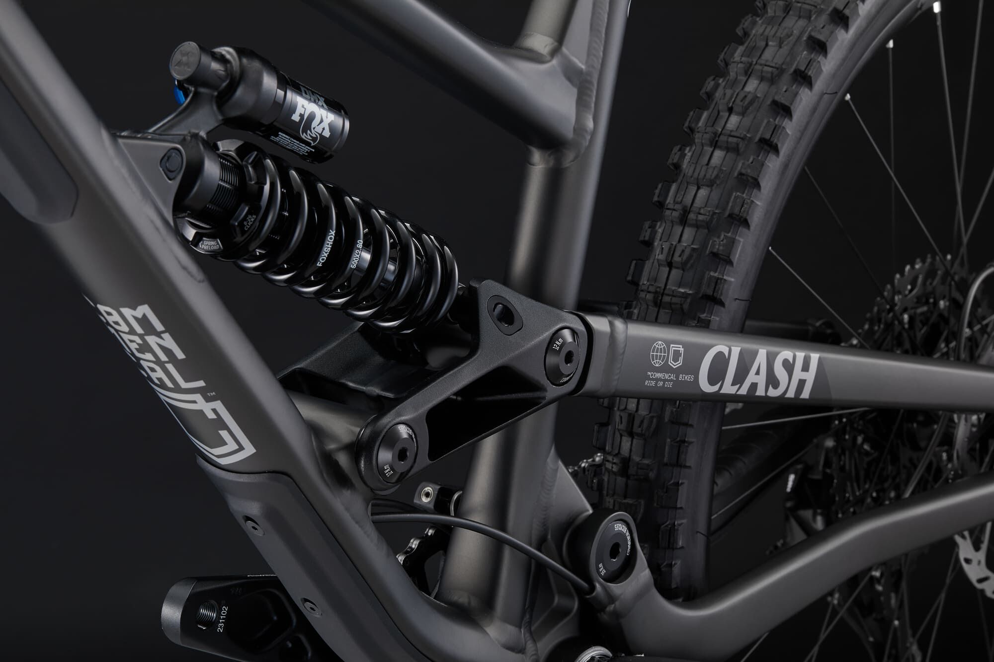 COMMENCAL CLASH RIDE FOX DARK SLATE 2025