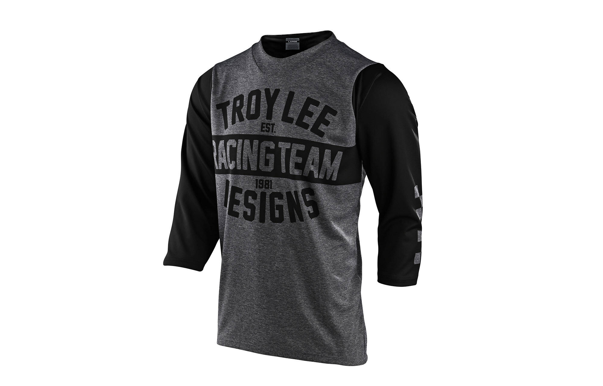 MAILLOT MANGA 3/4 TROY LEE DESIGNS RUCKUS - TEAM 81 HEATHER GREY image cover number 0