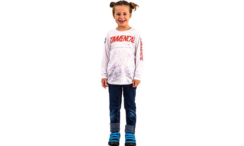 MAILLOT KID MANGAS LARGAS POMPOM