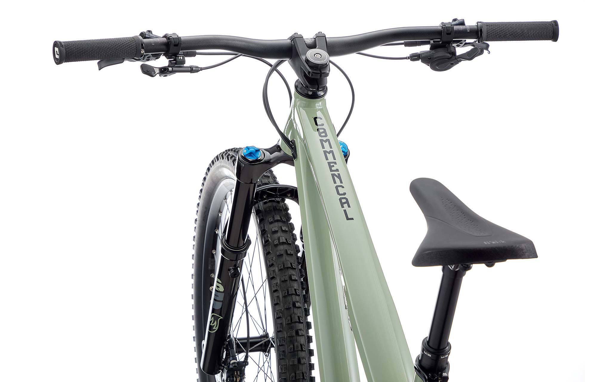 COMMENCAL META TR V4 ESSENTIAL HERITAGE GREEN image large number 2