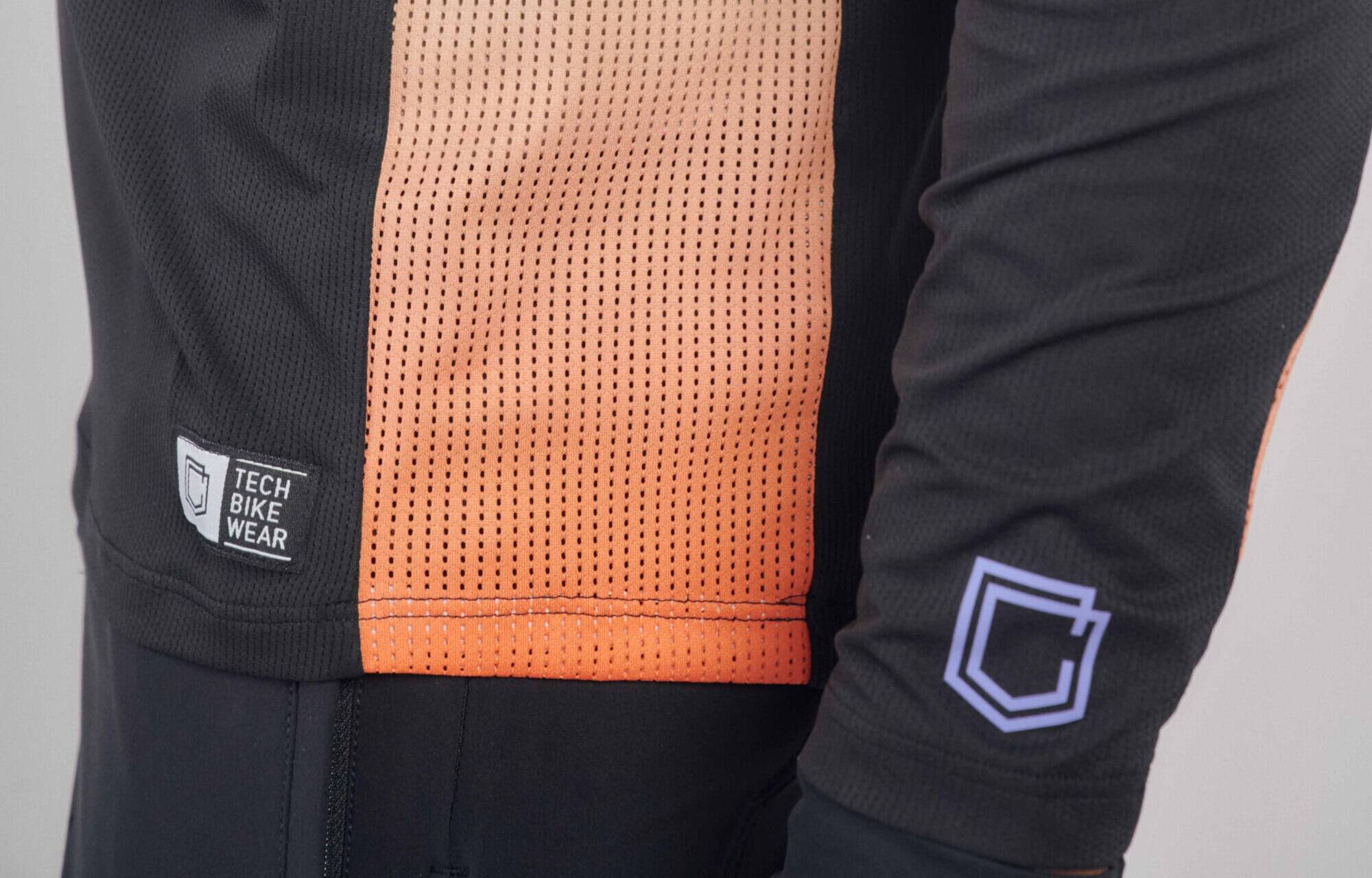 MAILLOT COMMENCAL LIGHTECH MANCHES LONGUES CORPORATE SUNSET image large number 5