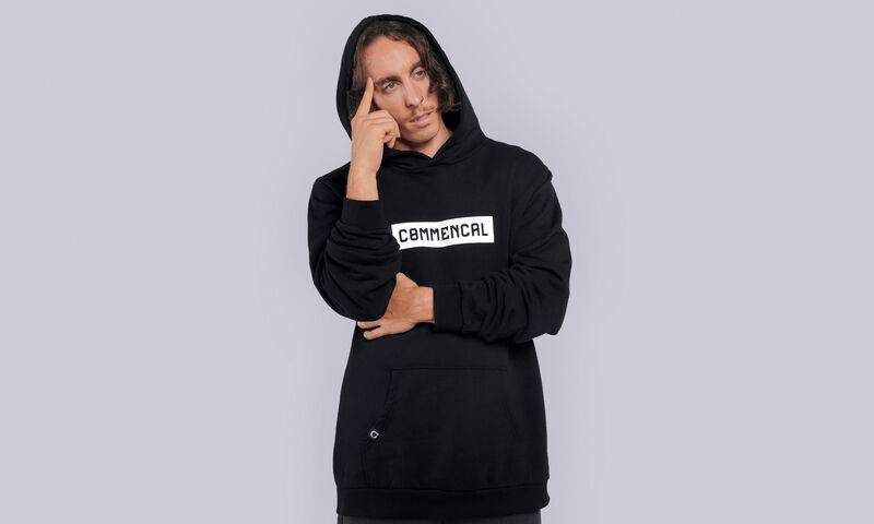 SUDADERA COMMENCAL CORPORATE BLACK