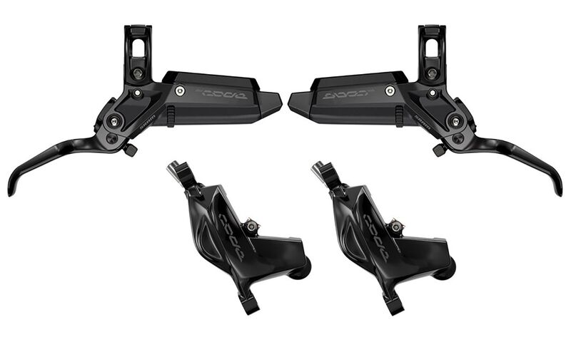 PAIRE DE FREINS SRAM CODE SILVER STEALTH - ENDURO