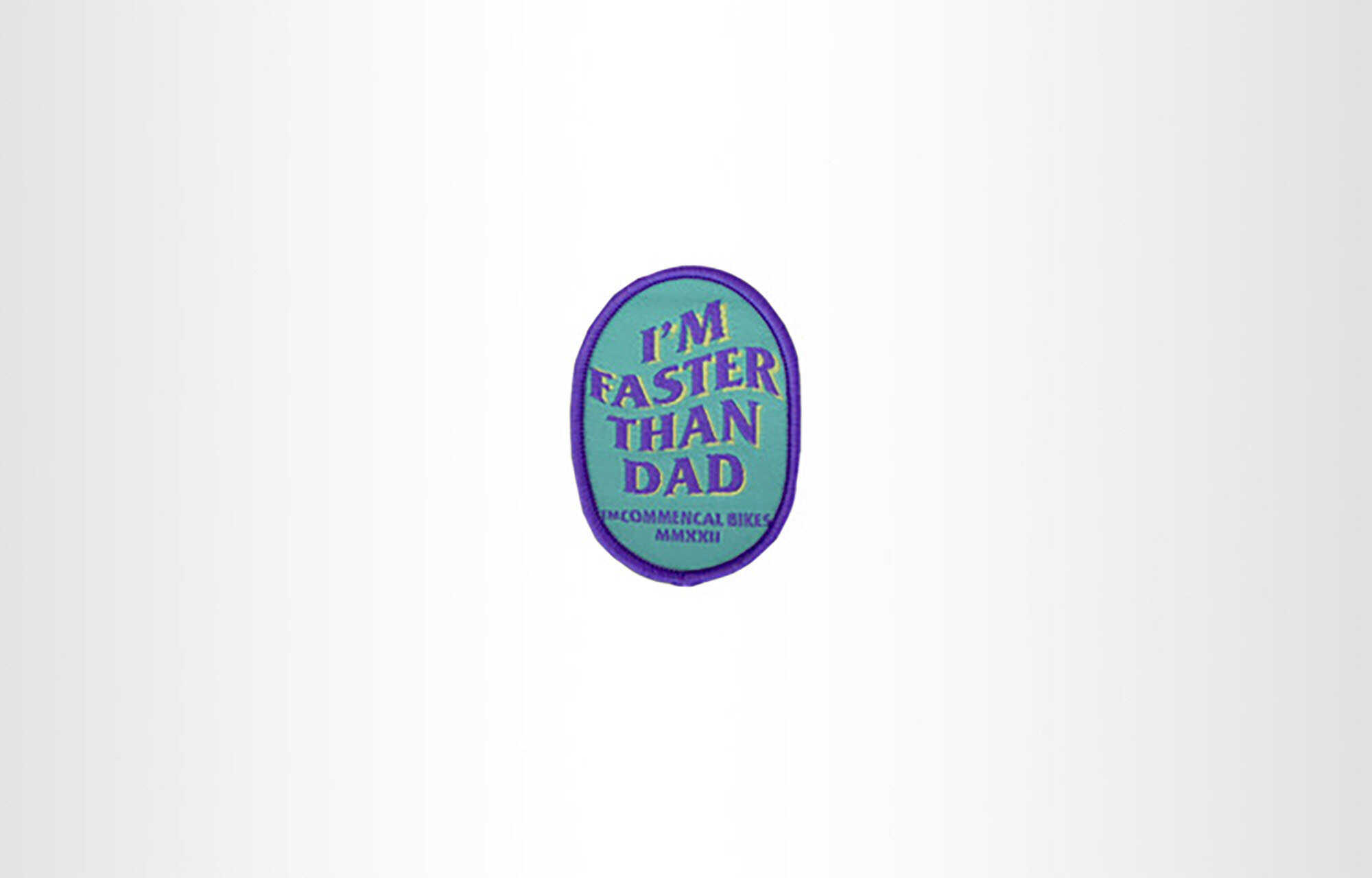 PATCH KIDS THERMOCOLLE FASTER THAN DAD image cover number 0