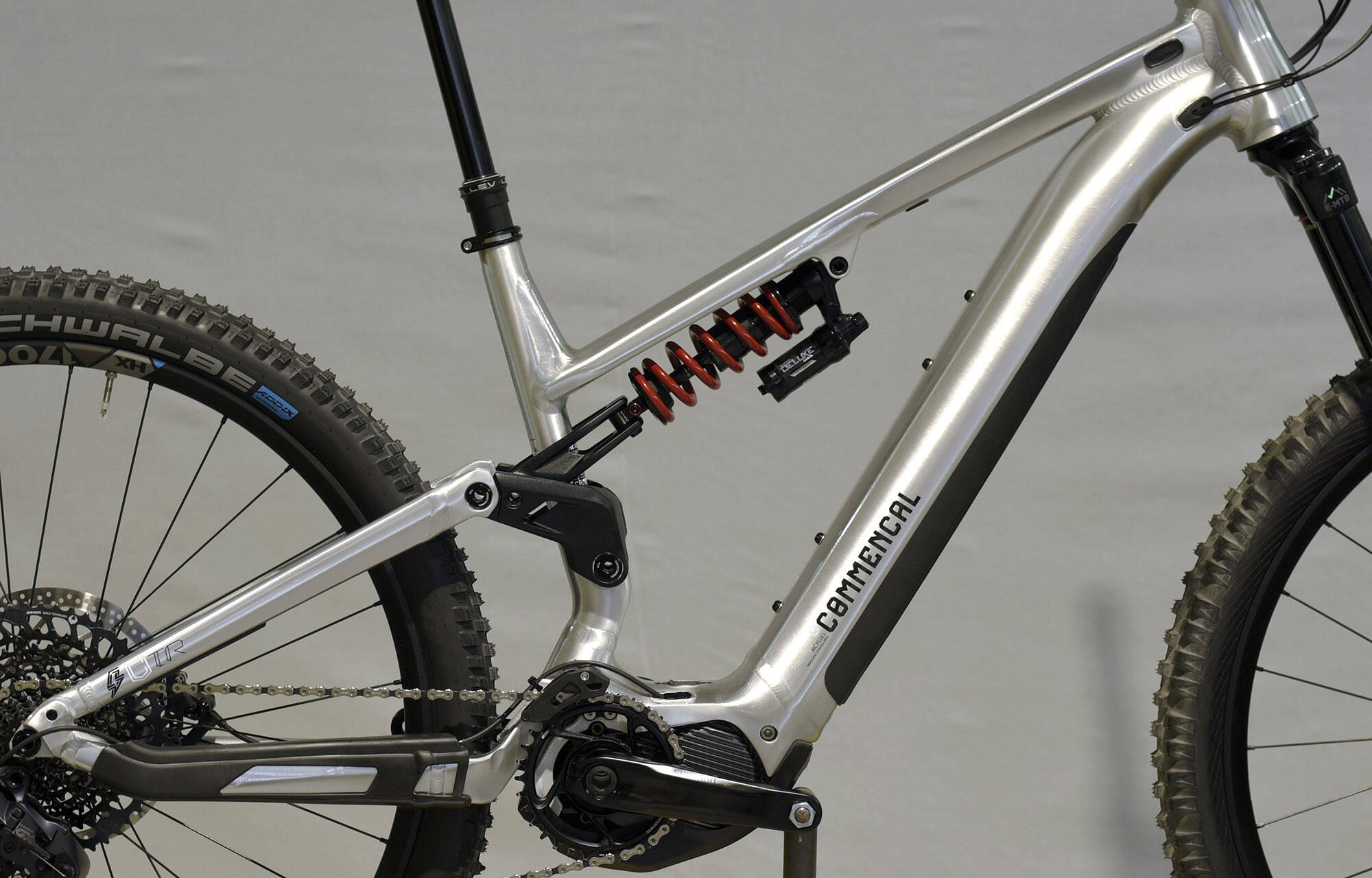COMMENCAL META POWER TR SHIMANO RACE BRUSHED - L (22180303) 128 km image large number 1