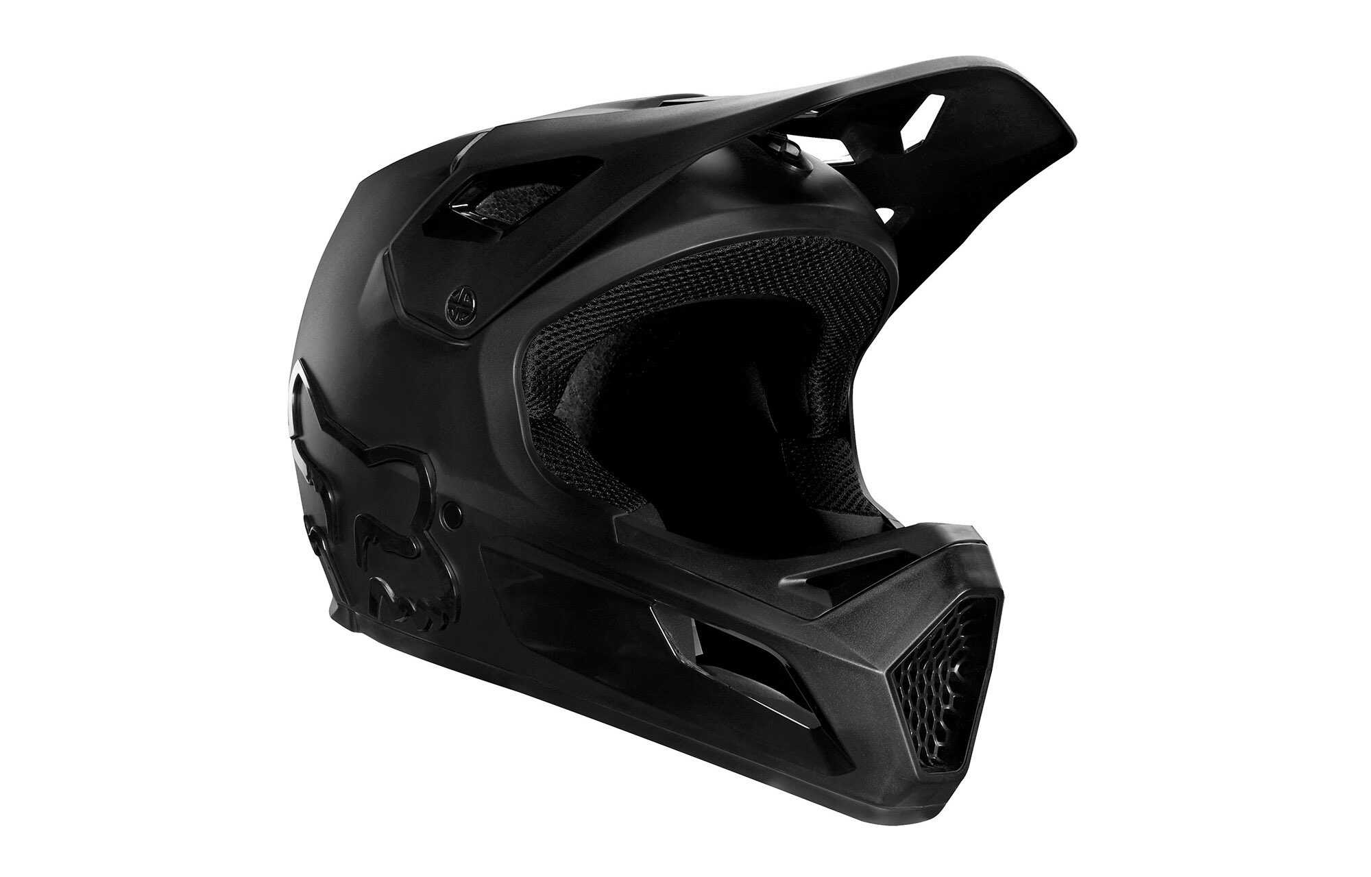 CASQUE FOX ENFANT RAMPAGE BLACK/BLACK image large number 0