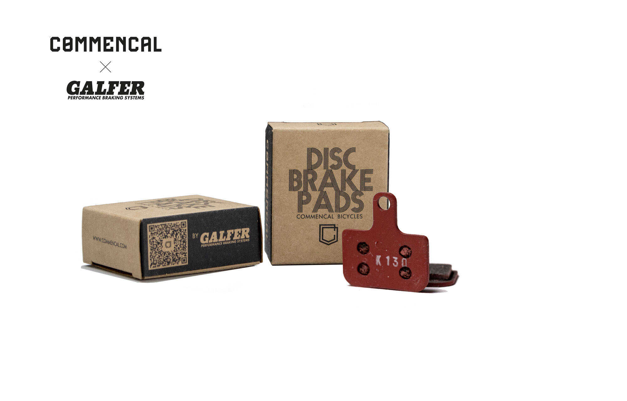 PASTIGLIE FRENI GALFER X COMMENCAL PRO - SRAM LEVEL image cover number 0
