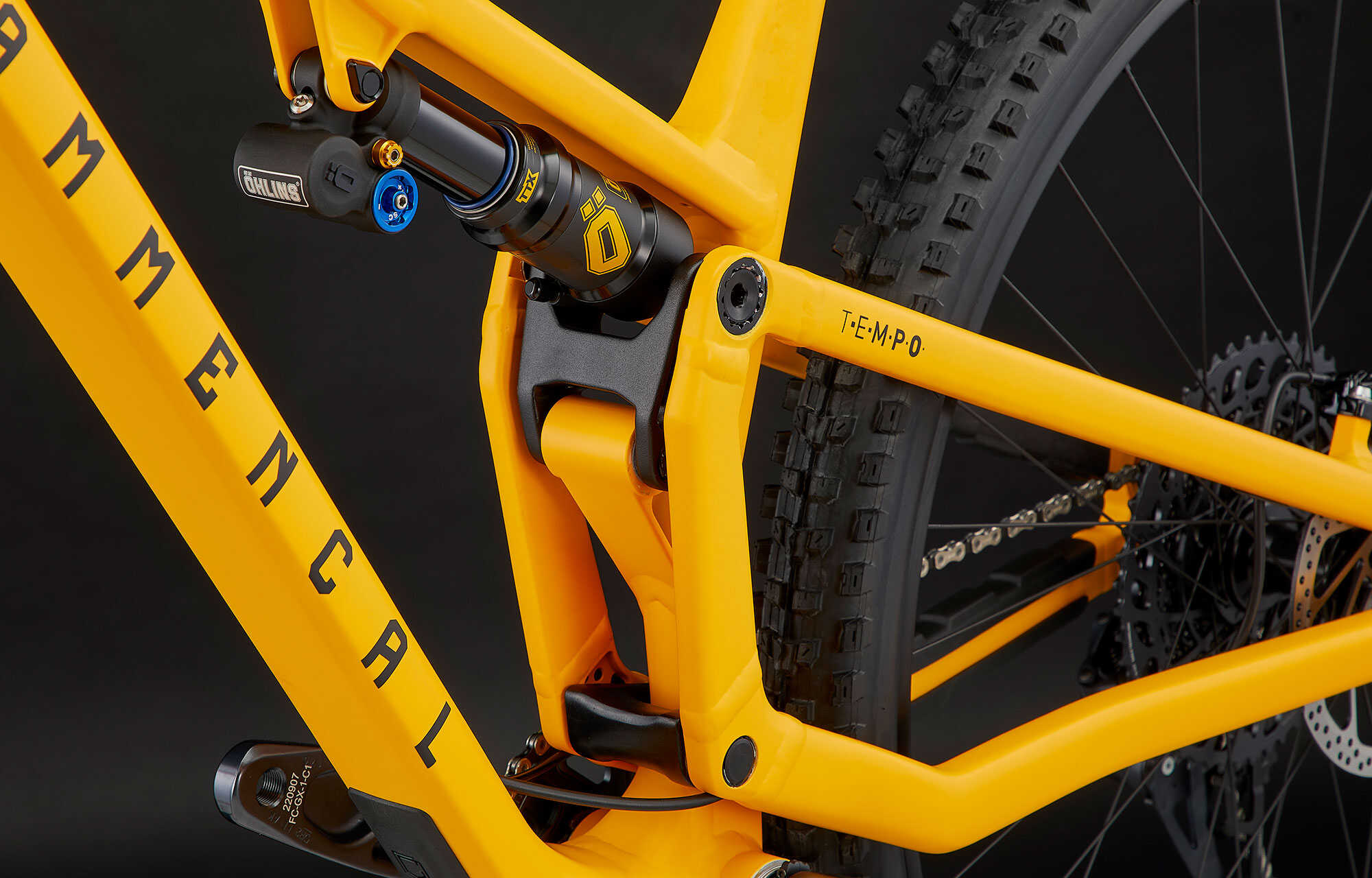COMMENCAL T.E.M.P.O. OHLINS EDITION YELLOW image large number 5