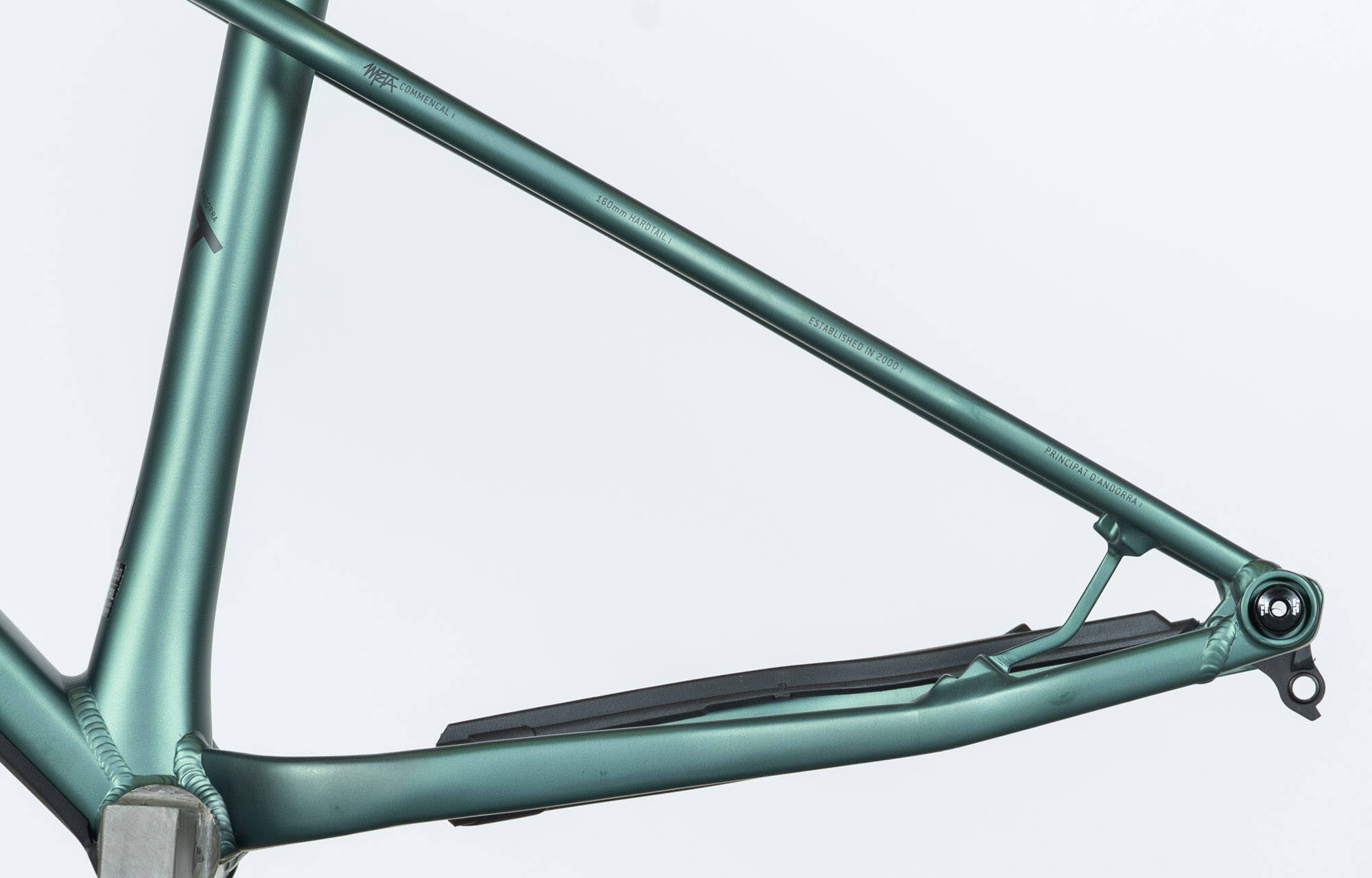 FRAME COMMENCAL META HT V3 METALLIC GREEN - L (23221003) image large number 5