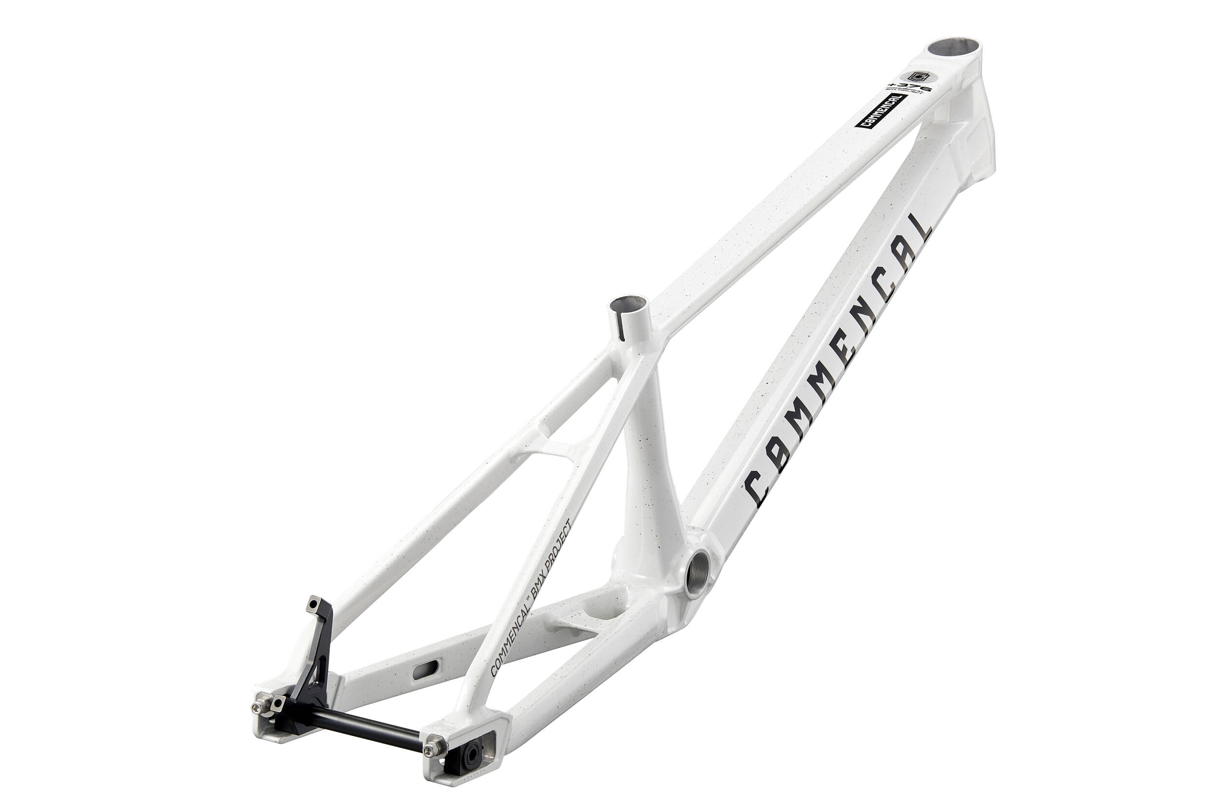 CUADRO COMMENCAL BMX V1 GLITTERY WHITE image large number 7