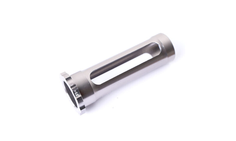 HEAD TUBE SLEEVE, ANTHRACITE GREY, +/-0,5°, length 133 mm for META 6