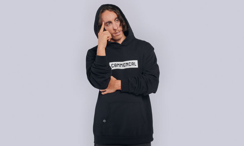 COMMENCAL CORPORATE HOODIE BLACK