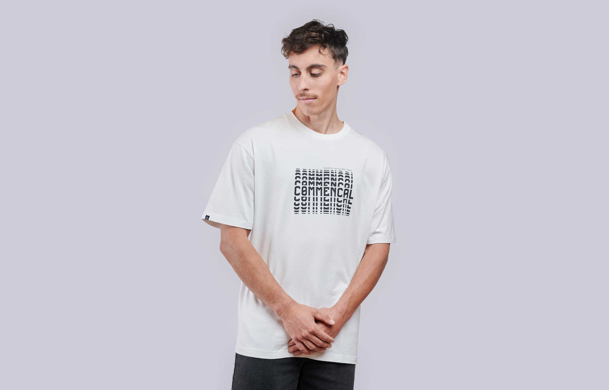 T-SHIRT COMMENCAL REGULAR FIT DIVISION GREIGE image cover number 0